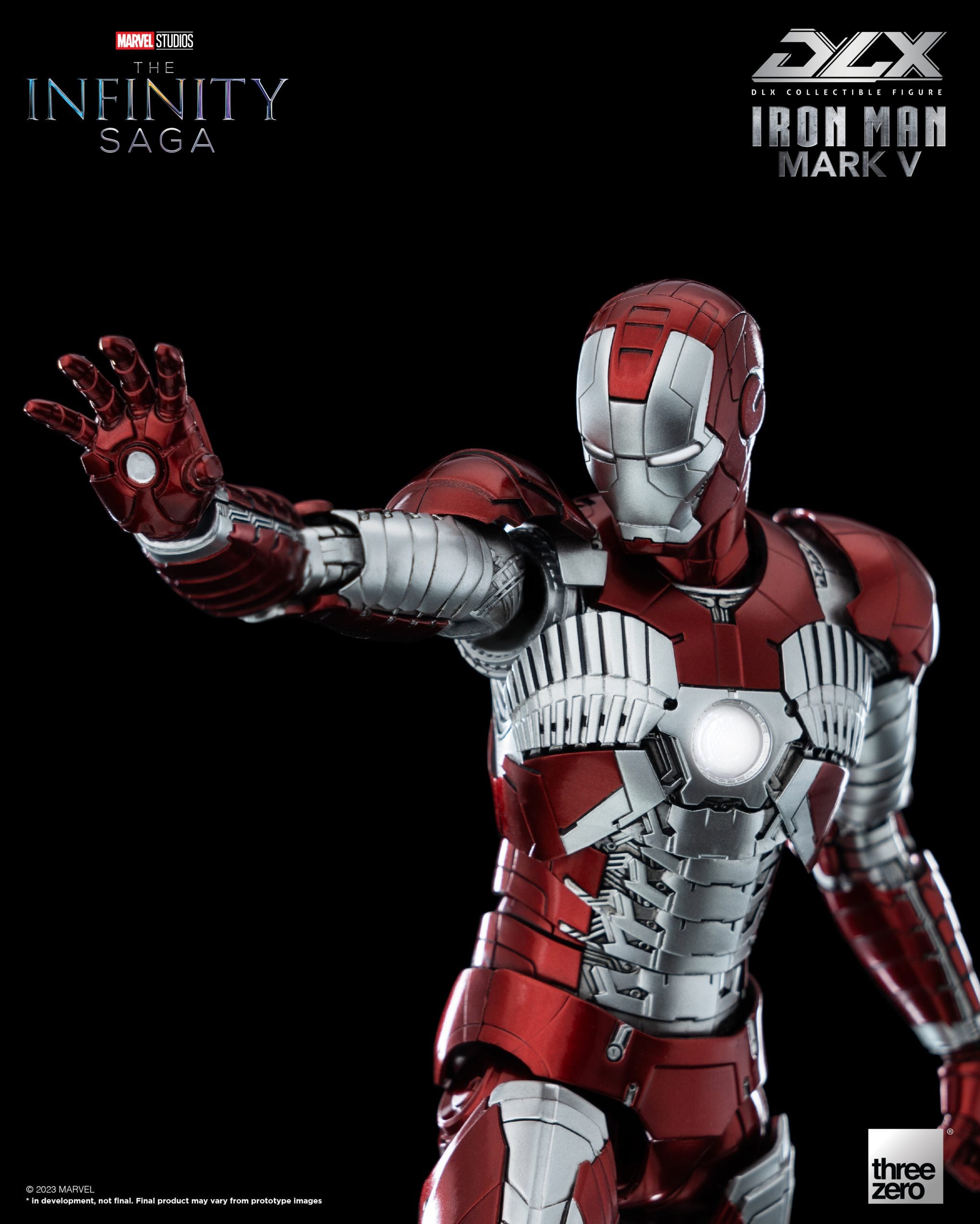 PRE-ORDER threezero - Marvel Studios: The Infinity Saga - DLX Iron Man Mark 5