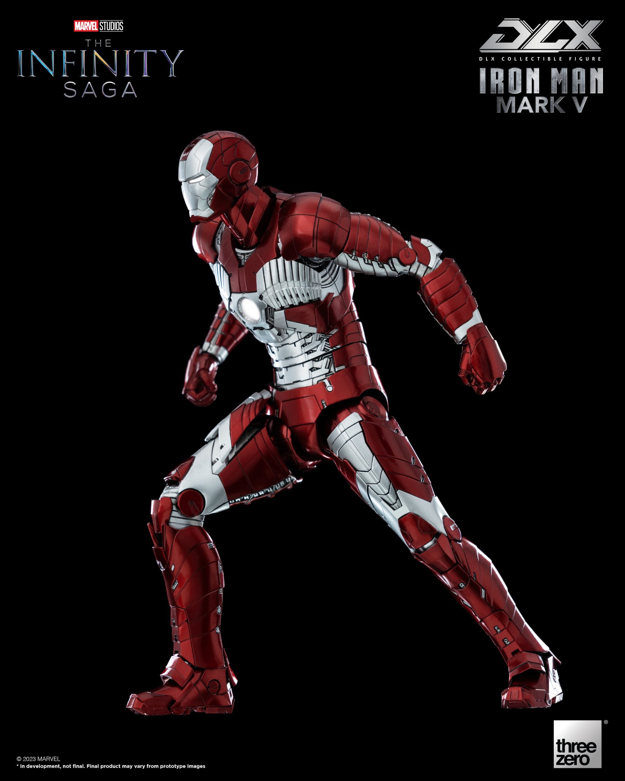 PRE-ORDER threezero - Marvel Studios: The Infinity Saga - DLX Iron Man Mark 5