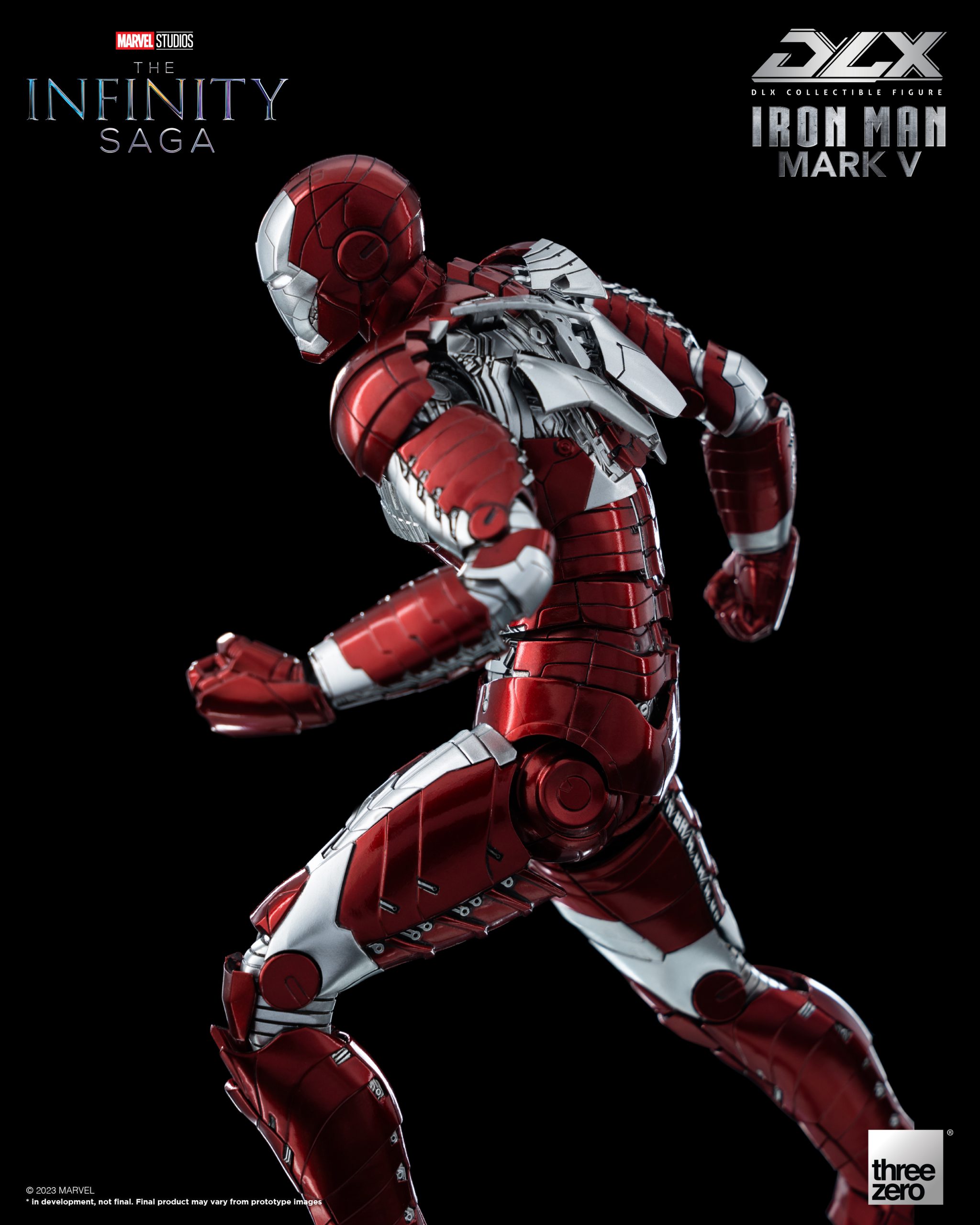 PRE-ORDER threezero - Marvel Studios: The Infinity Saga - DLX Iron Man Mark 5