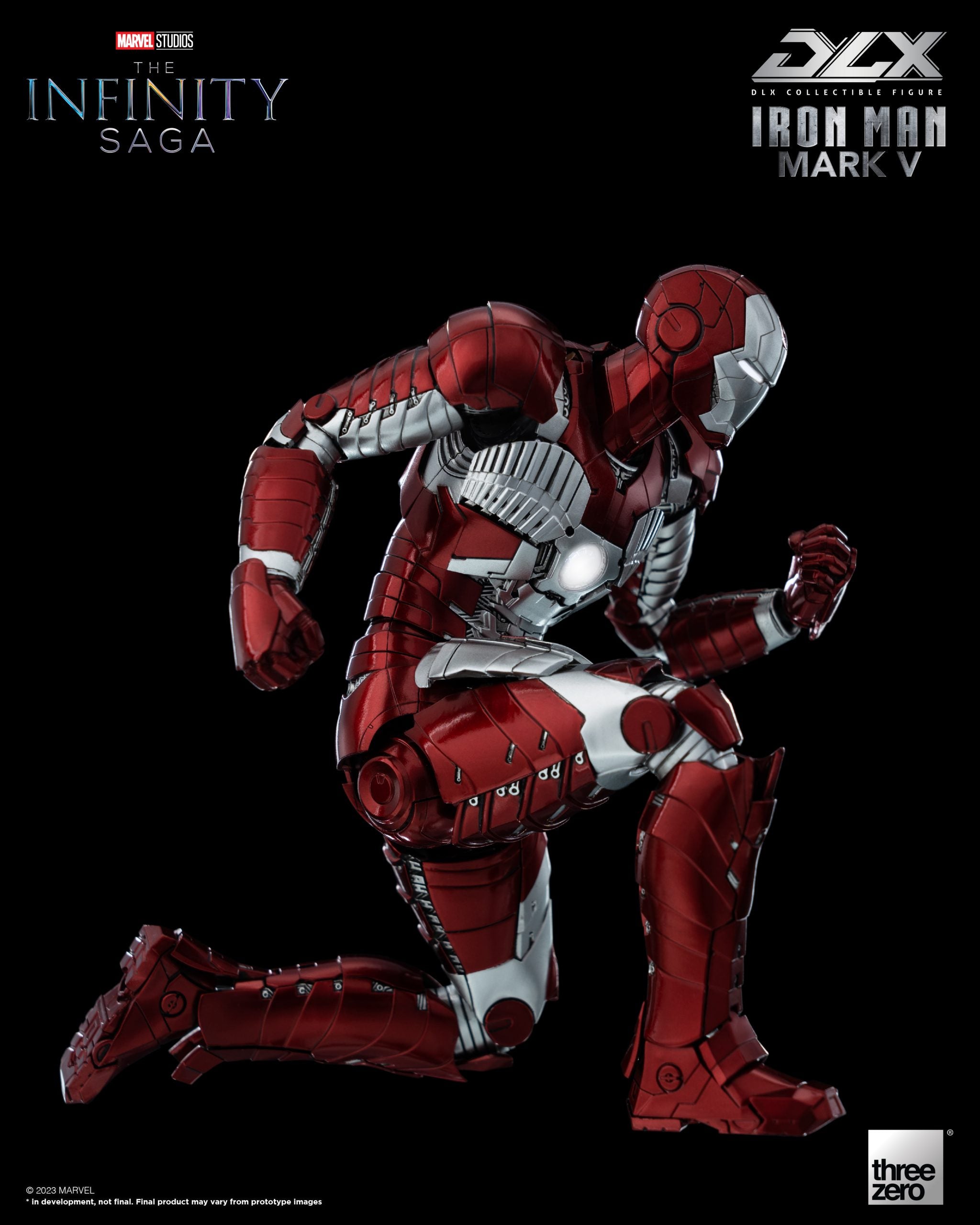 PRE-ORDER threezero - Marvel Studios: The Infinity Saga - DLX Iron Man Mark 5