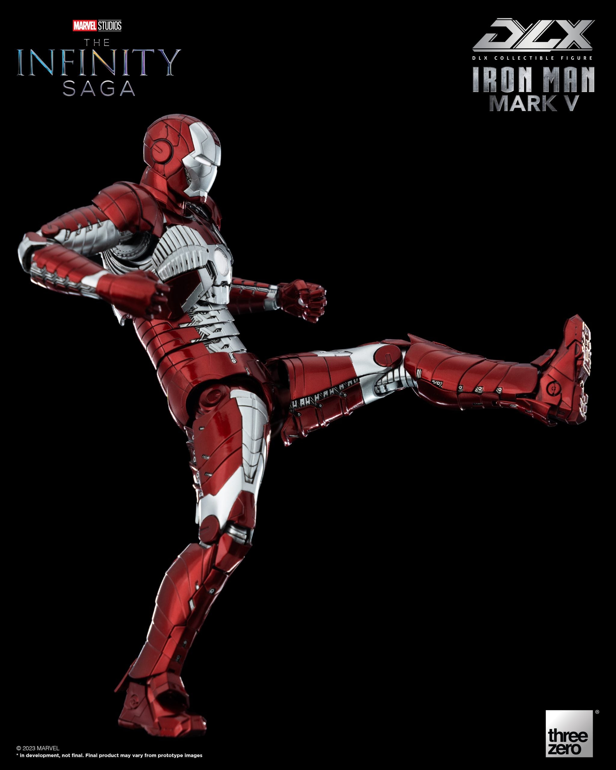 PRE-ORDER threezero - Marvel Studios: The Infinity Saga - DLX Iron Man Mark 5