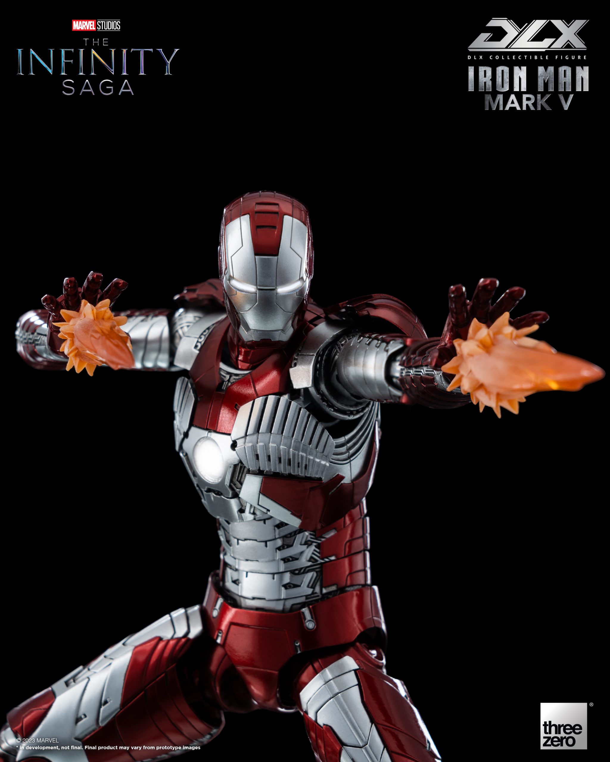 PRE-ORDER threezero - Marvel Studios: The Infinity Saga - DLX Iron Man Mark 5