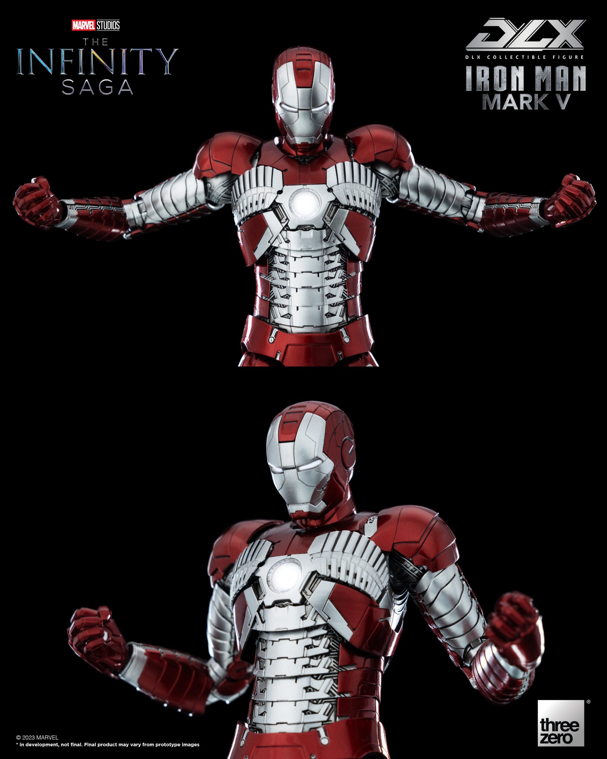 PRE-ORDER threezero - Marvel Studios: The Infinity Saga - DLX Iron Man Mark 5