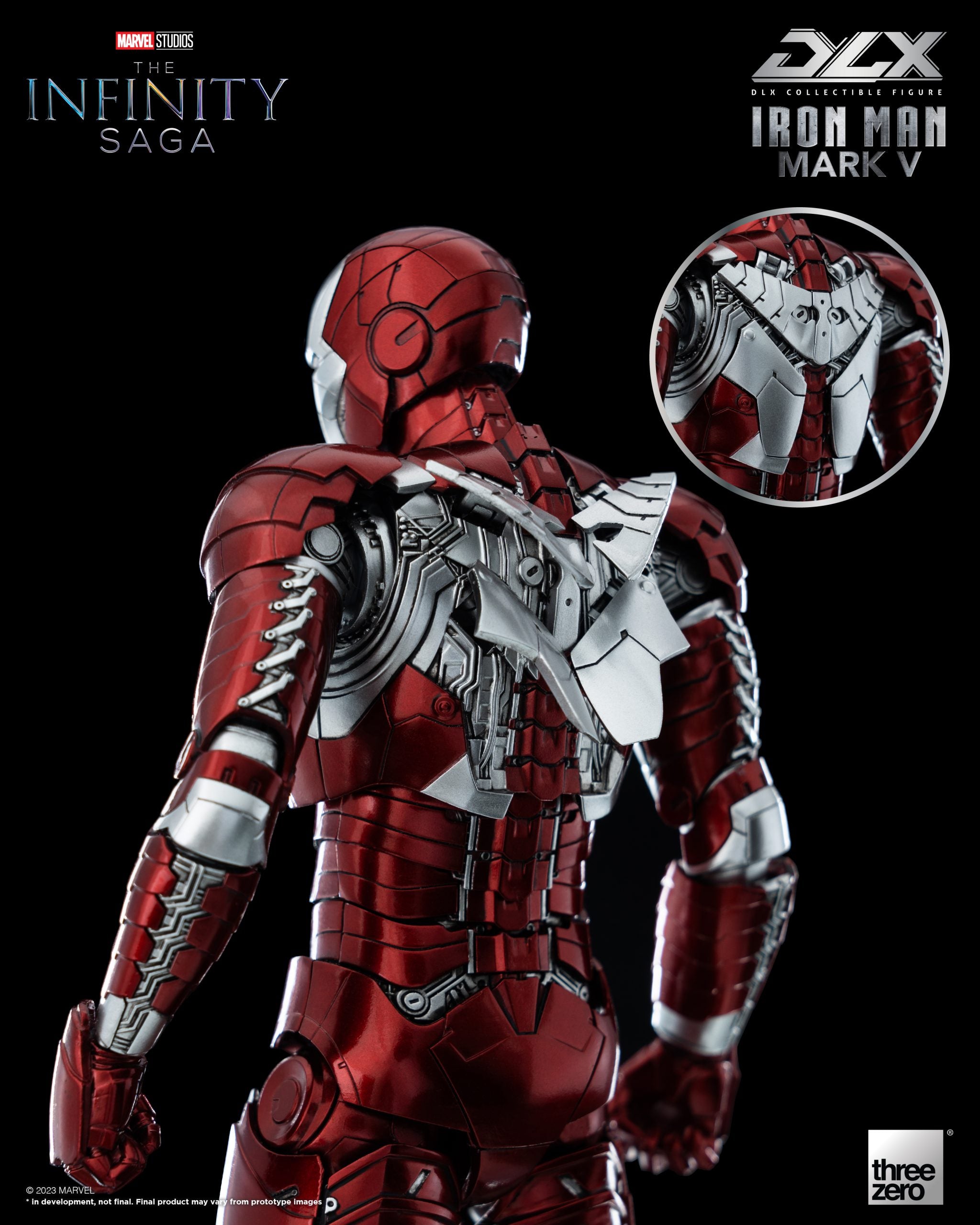 PRE-ORDER threezero - Marvel Studios: The Infinity Saga - DLX Iron Man Mark 5