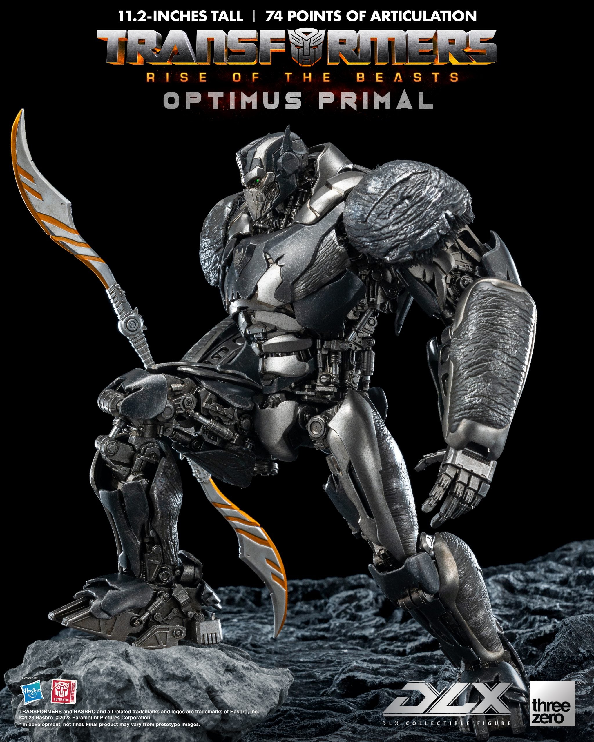 PRE-ORDER threezero - Transformers: Rise of the Beasts - DLX Optimus Primal
