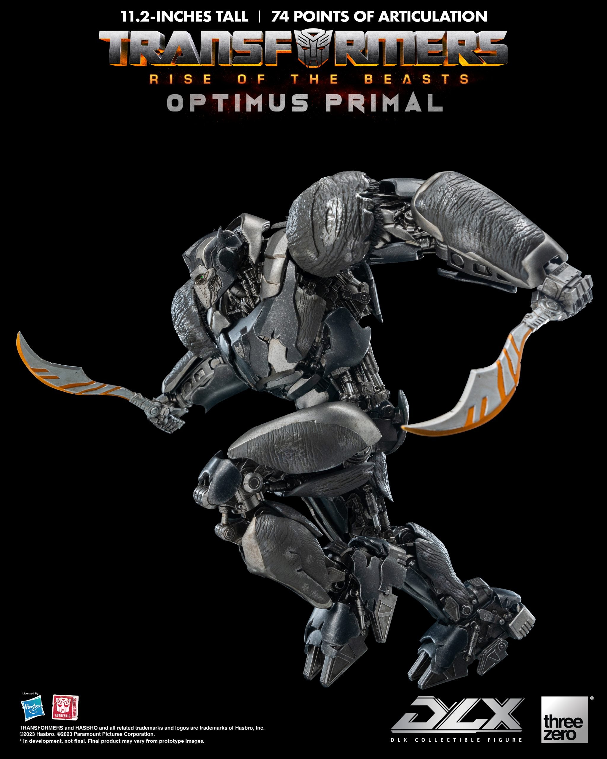 PRE-ORDER threezero - Transformers: Rise of the Beasts - DLX Optimus Primal
