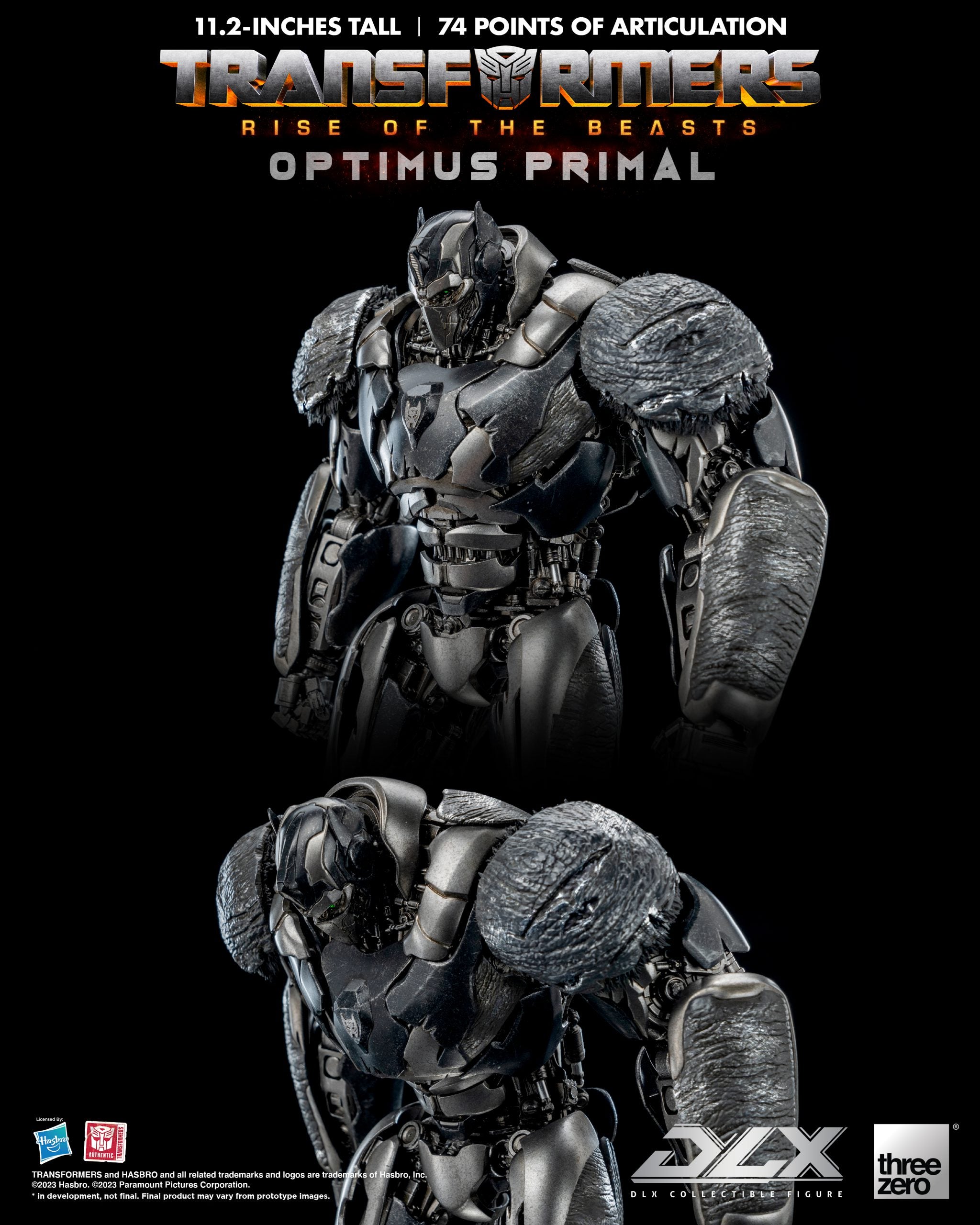 PRE-ORDER threezero - Transformers: Rise of the Beasts - DLX Optimus Primal