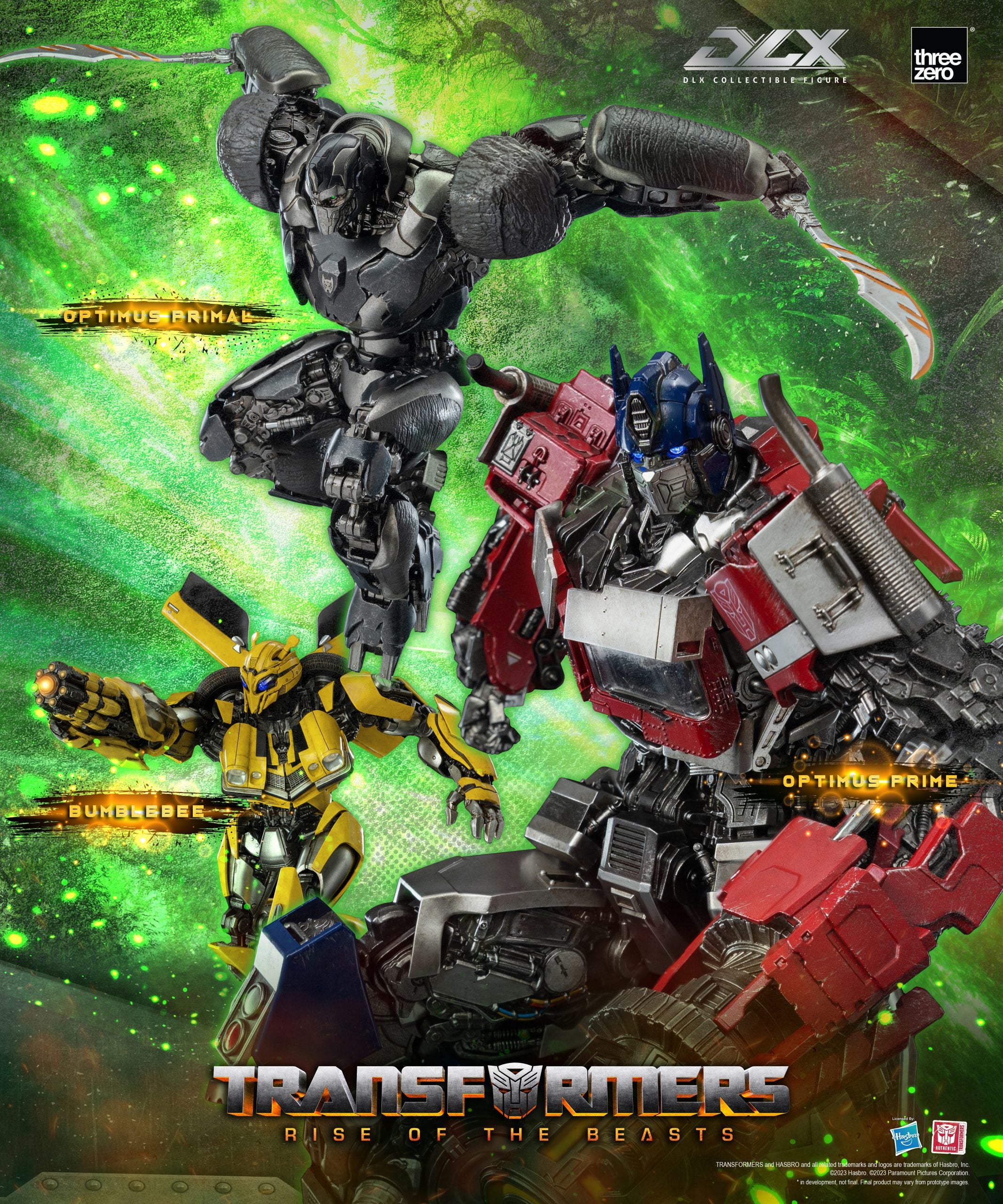 PRE-ORDER threezero - Transformers: Rise of the Beasts - DLX Optimus Primal