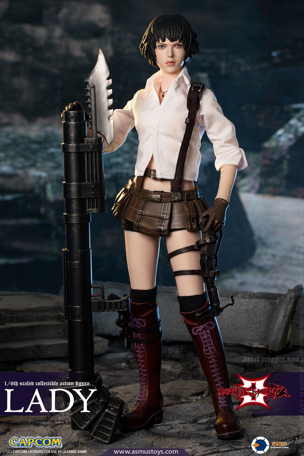 PRE-ORDER Asmus Toys - Devil May Cry Series - Lady: DMC III Ver. 1/6