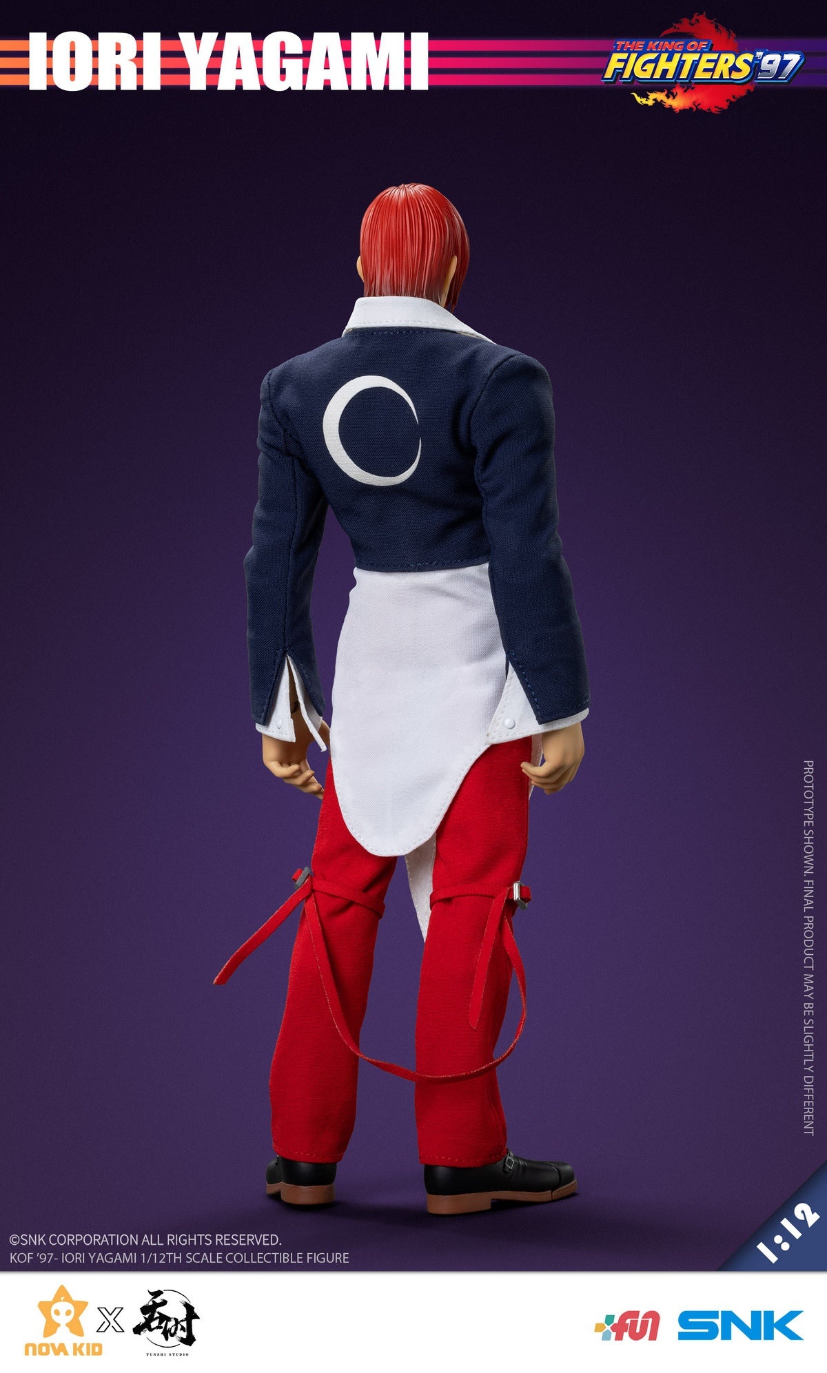 PRE-ORDER Tunshi Studio - The King of Fighters 97 - Iori Yagami 1/12