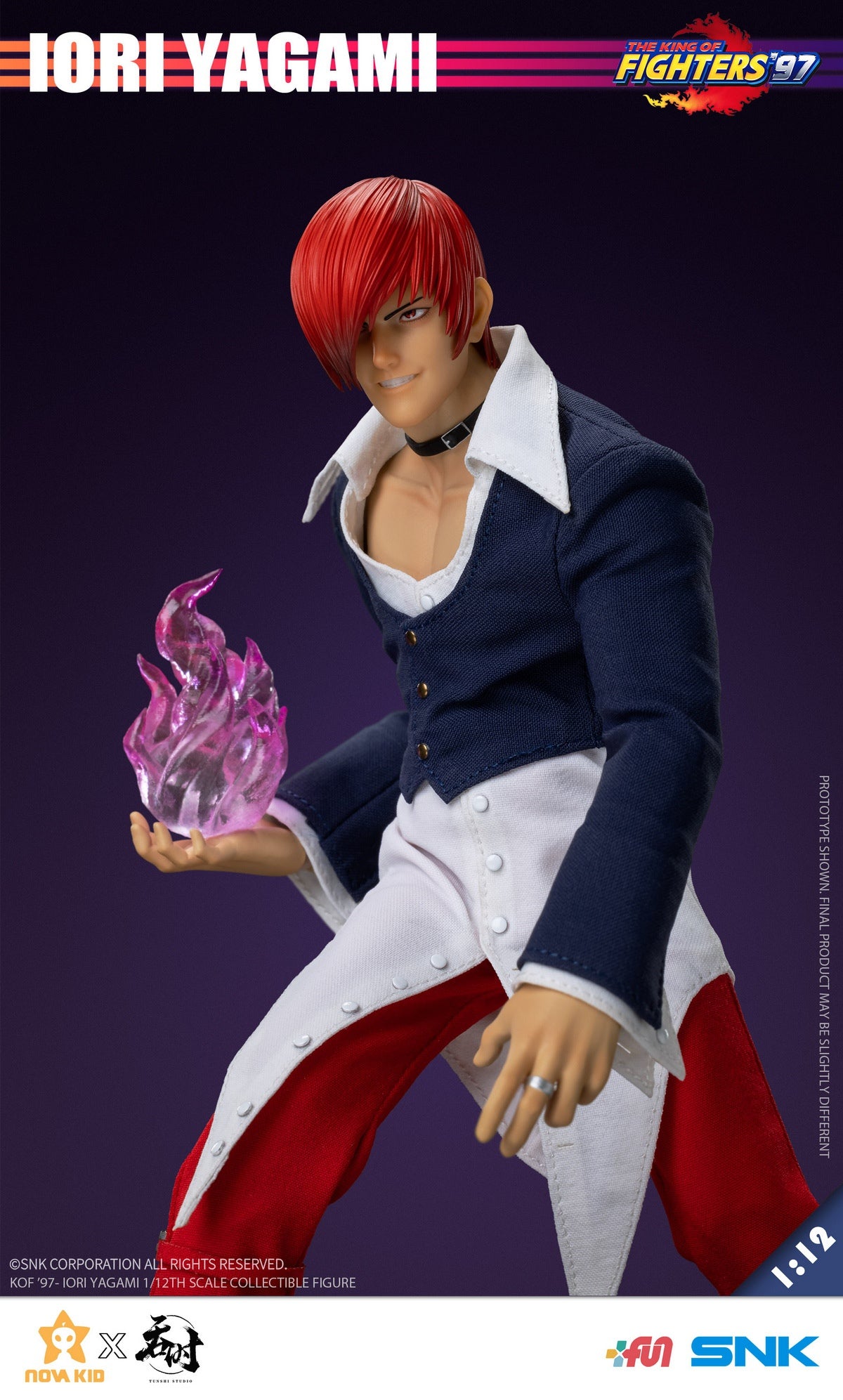 PRE-ORDER Tunshi Studio - The King of Fighters 97 - Iori Yagami 1/12