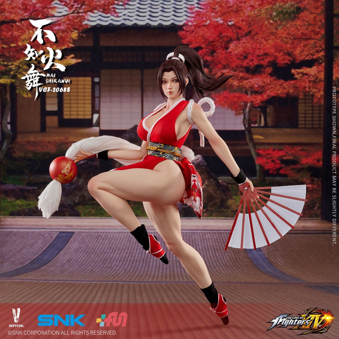 PRE-ORDER VERYCOOL - The King of Fighters XIV - Mai Shiranui: Straight Bangs Ver. 1/6