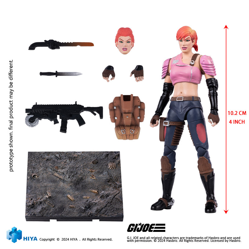 PRE-ORDER Hiya Toys - Exquisite Mini - G.I. Joe - Zarana 1/18