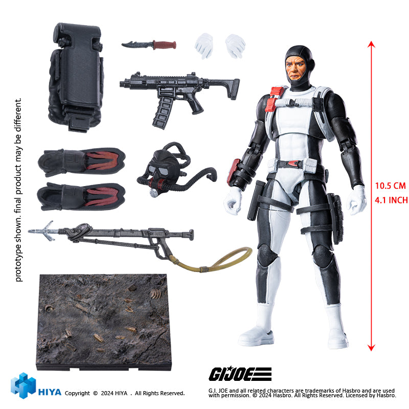PRE-ORDER Hiya Toys - Exquisite Mini - G.I. Joe - Torpedo 1/18