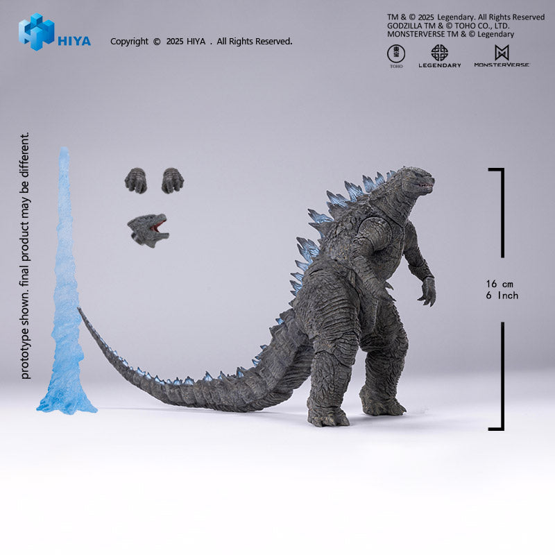 PRE-ORDER Hiya Toys - Exquisite Basic - Godzilla 2014 - Godzilla: Heat Ray Translucent Ver.
