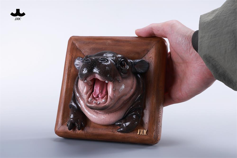 PRE-ORDER JXK - Baby Hippo Photo Frame (Moo Deng)