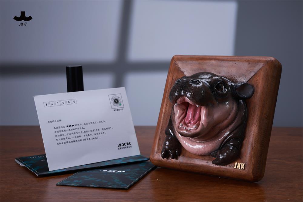 PRE-ORDER JXK - Baby Hippo Photo Frame (Moo Deng)