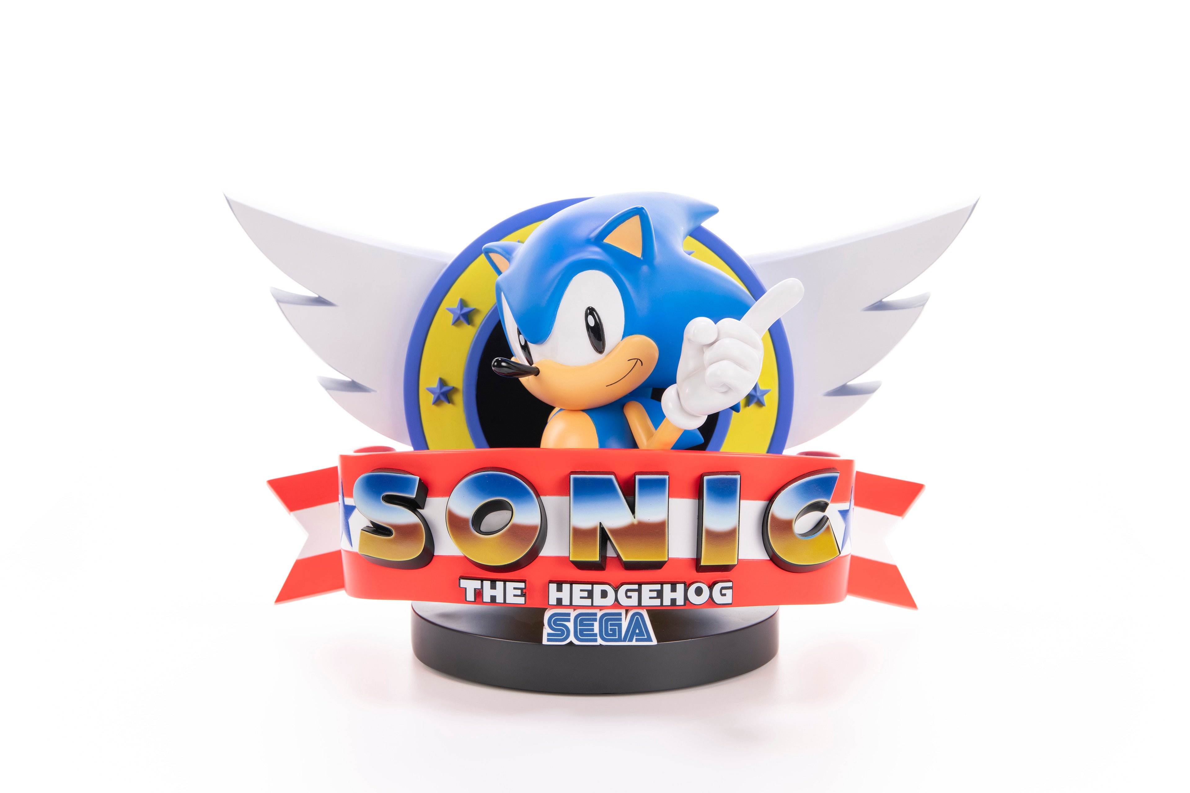 PRE-ORDER First 4 Figures - Sonic The Hedgehog - Sonic Title Screen