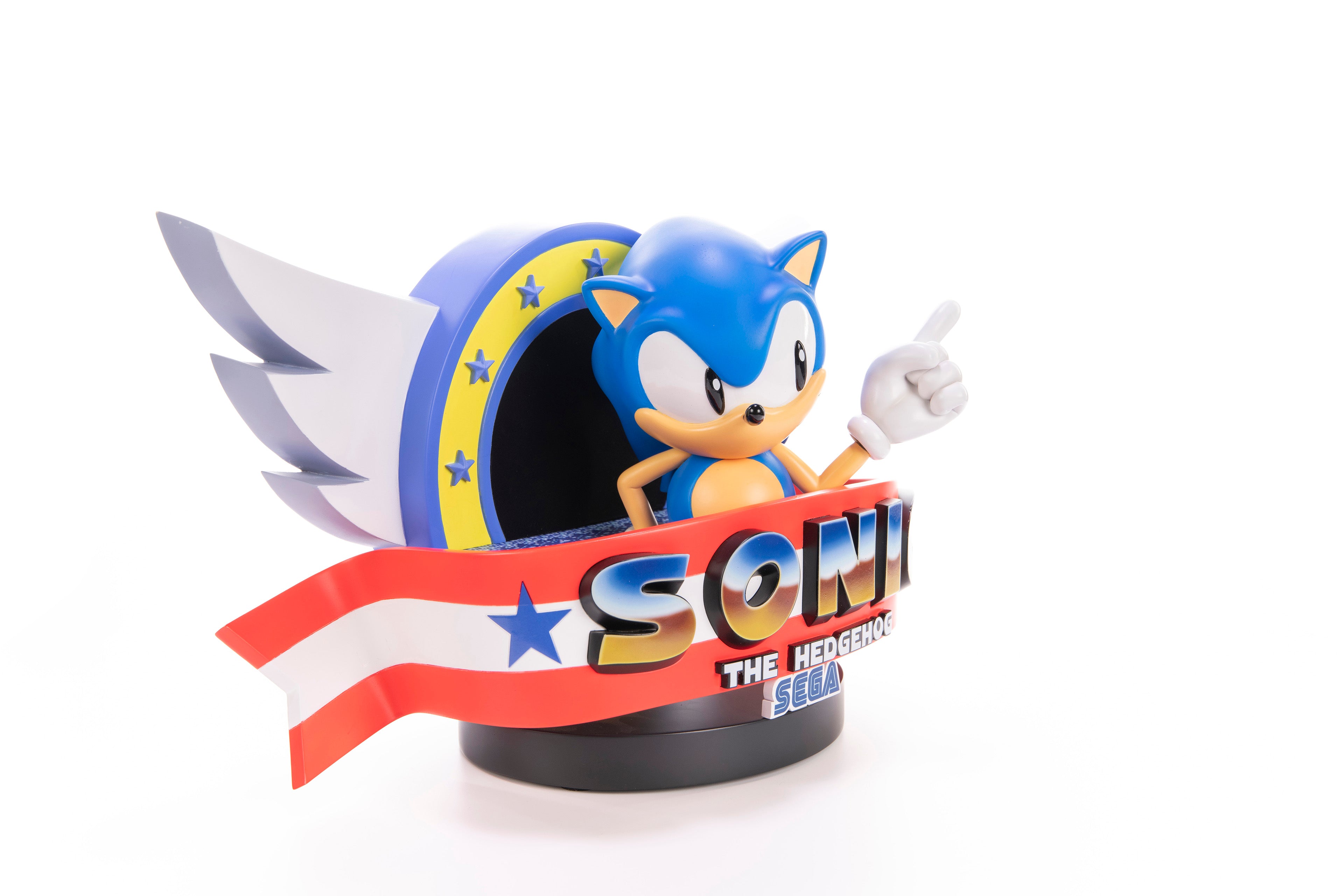 PRE-ORDER First 4 Figures - Sonic The Hedgehog - Sonic Title Screen