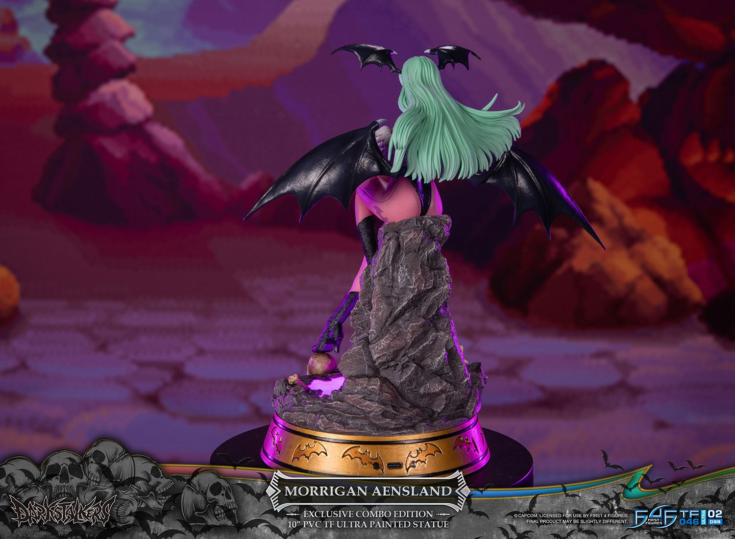 PRE-ORDER First4Figures - Darkstalkers - Morrigan Aensland: Exclusive Combo Edition