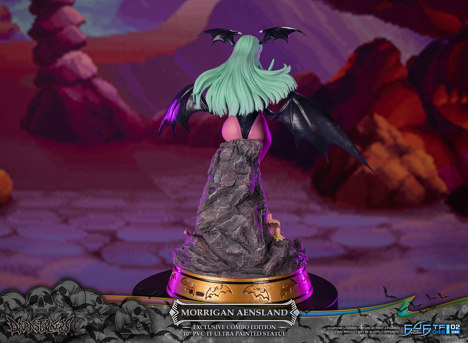 PRE-ORDER First4Figures - Darkstalkers - Morrigan Aensland: Exclusive Combo Edition