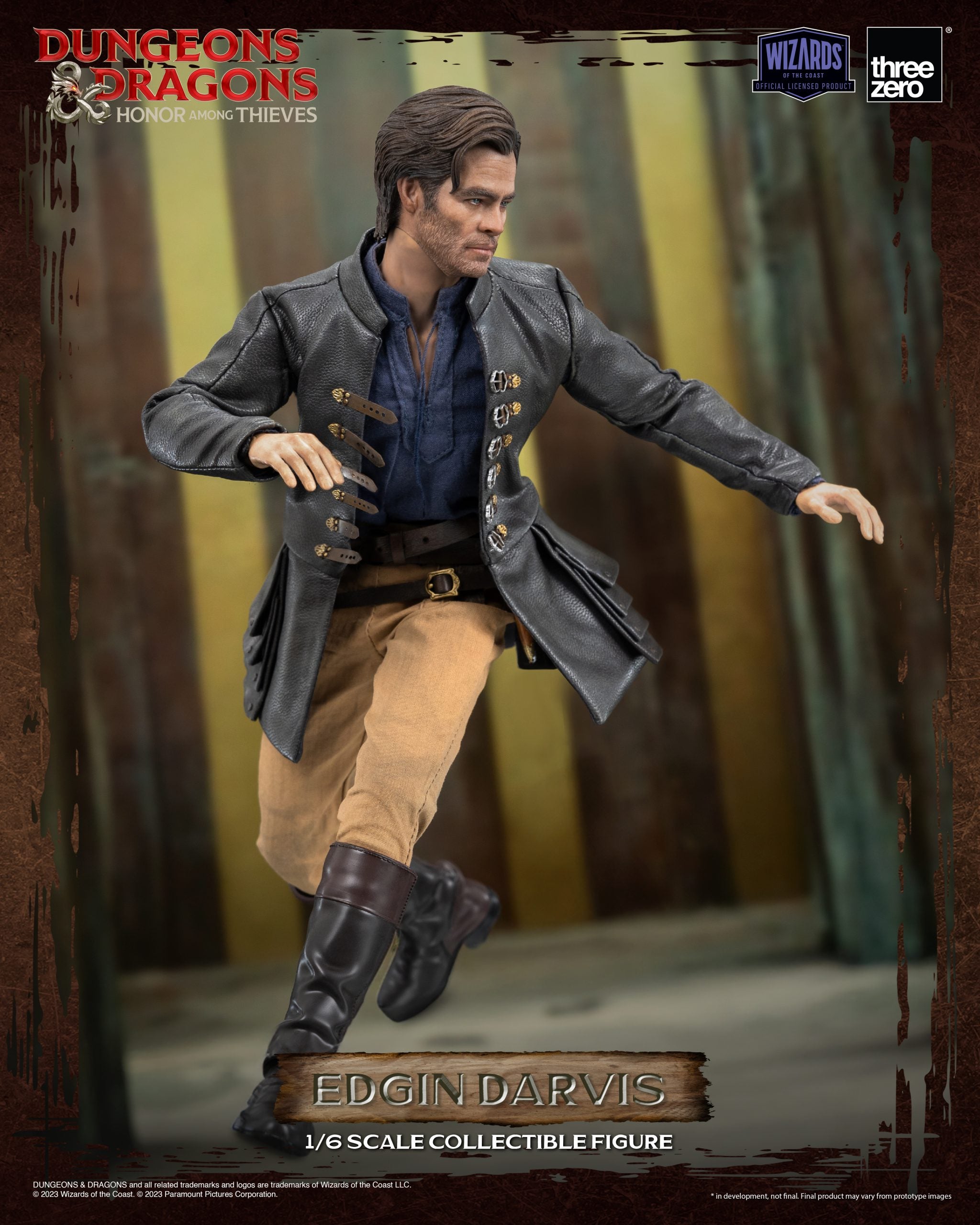 PRE-ORDER threezero - Dungeons & Dragons: Honor Among Thieves - Edgin Darvis 1/6