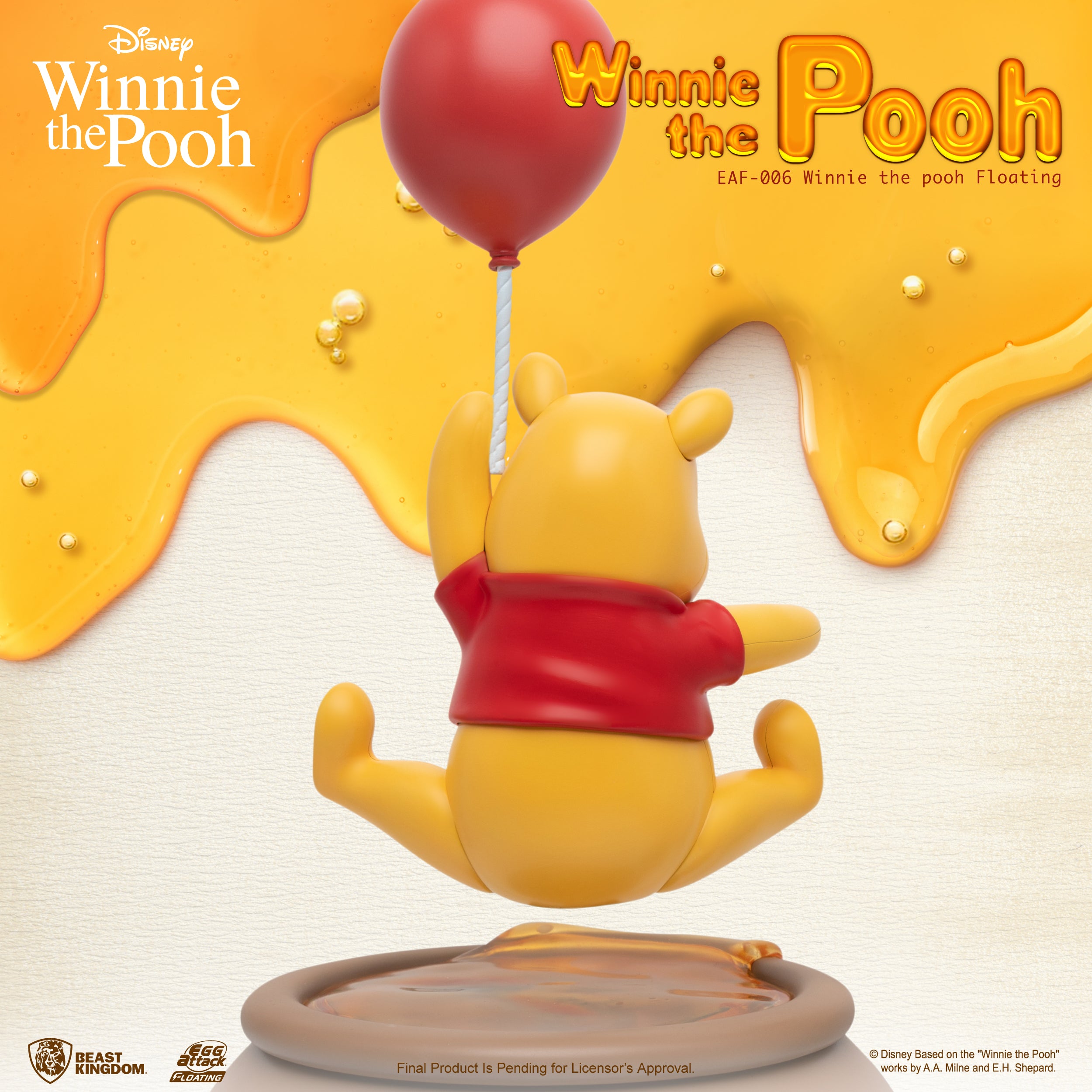PRE-ORDER Beast Kingdom - Egg Attack Floating - Winnie the Pooh - Floating Winnie the Pooh