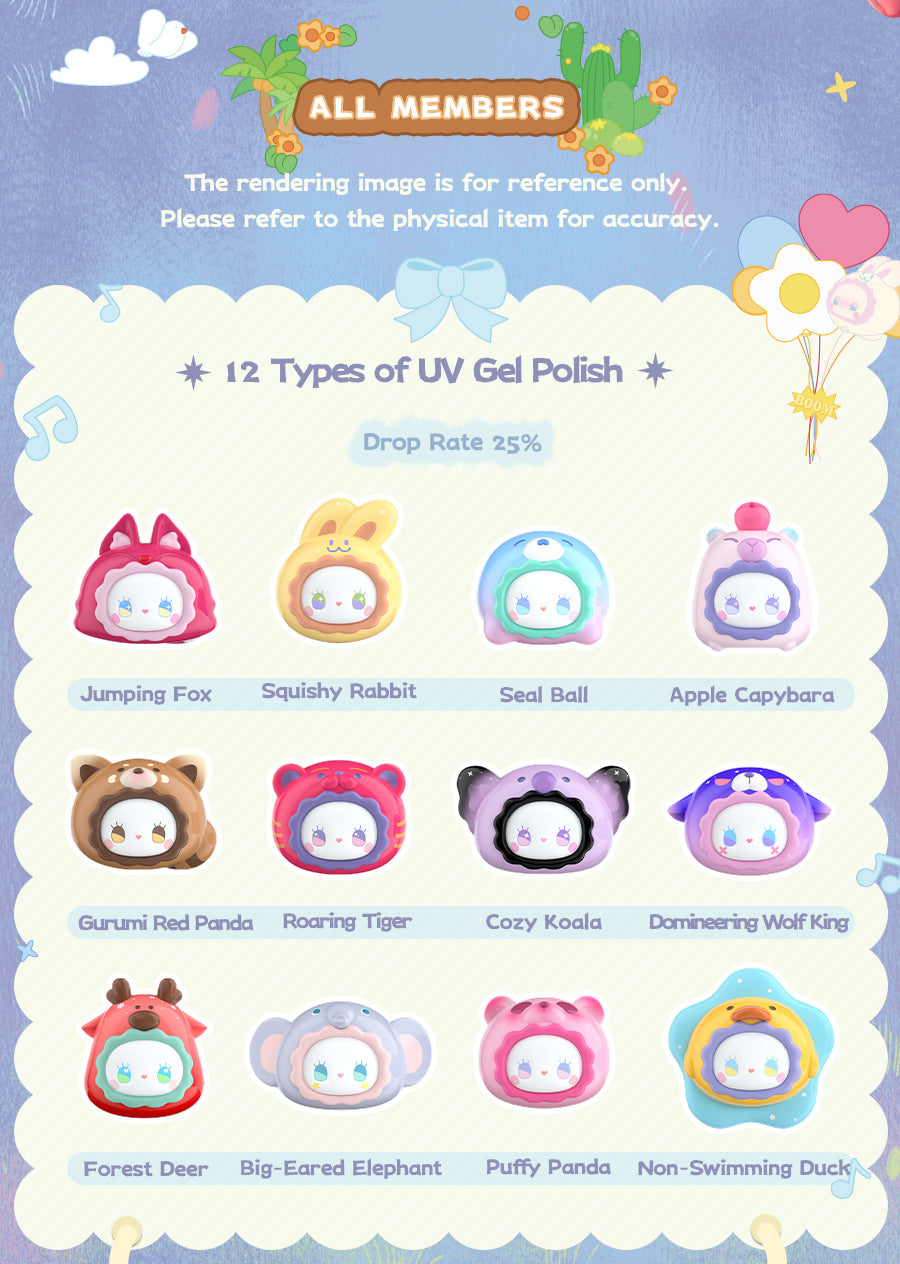 PRE-ORDER Lucky Emma - Emma - Rua Rua Zoo Party [Box of 24]
