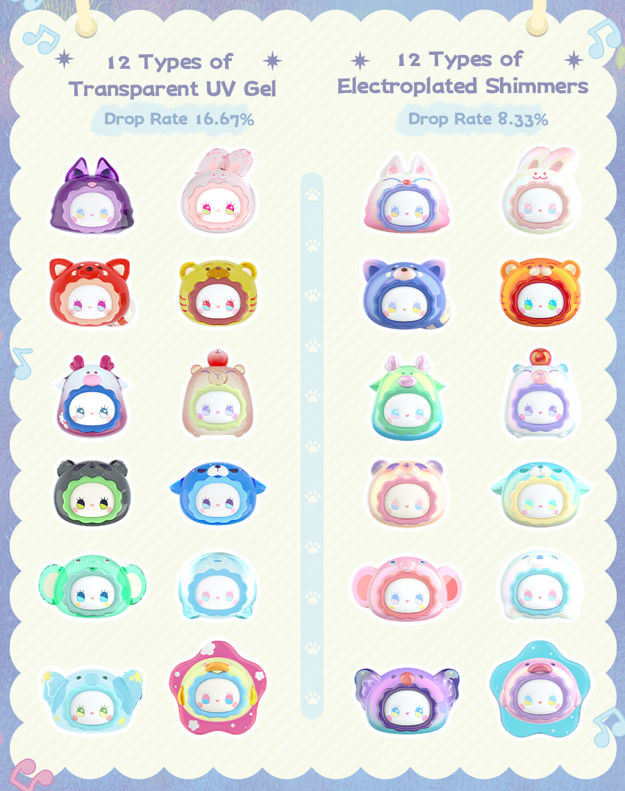PRE-ORDER Lucky Emma - Emma - Rua Rua Zoo Party [Box of 24]