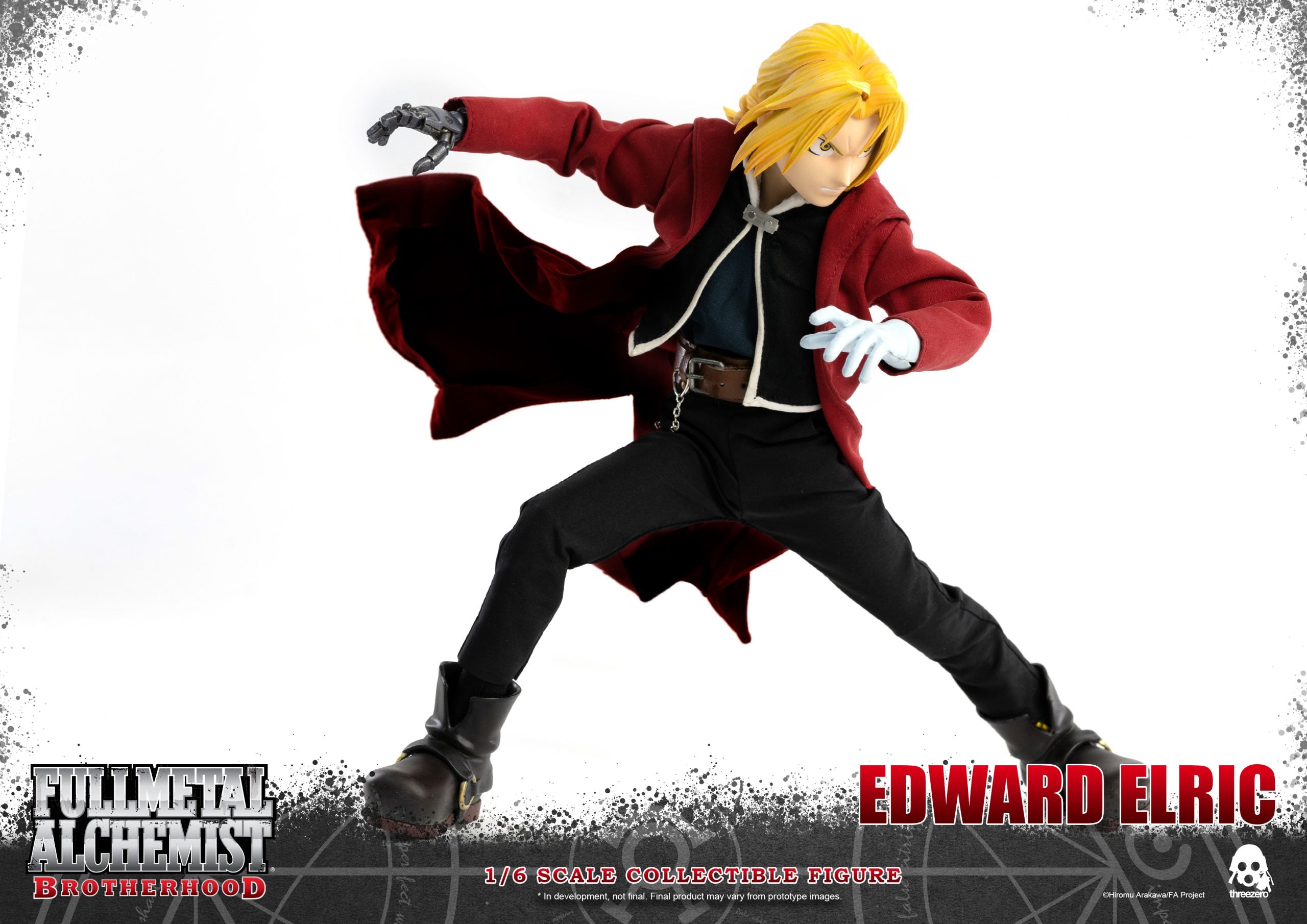 PRE-ORDER threezero - FigZero - Fullmetal Alchemist: Brotherhood - Edward Elric 1/6