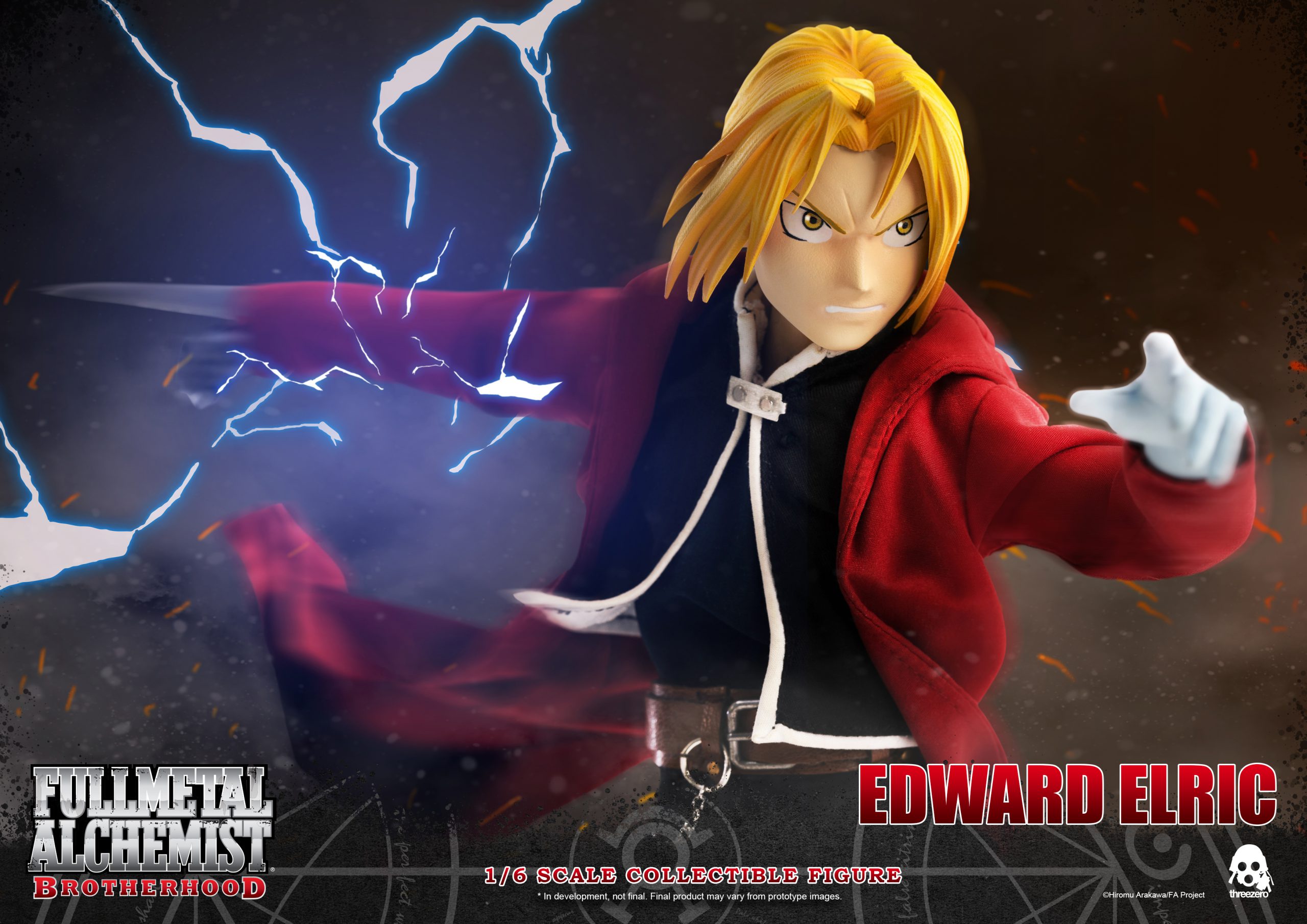 PRE-ORDER threezero - FigZero - Fullmetal Alchemist: Brotherhood - Edward Elric 1/6