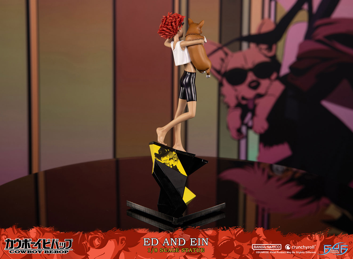 PRE-ORDER First4Figures - Cowboy Bebop - Ed and Ein 1/6
