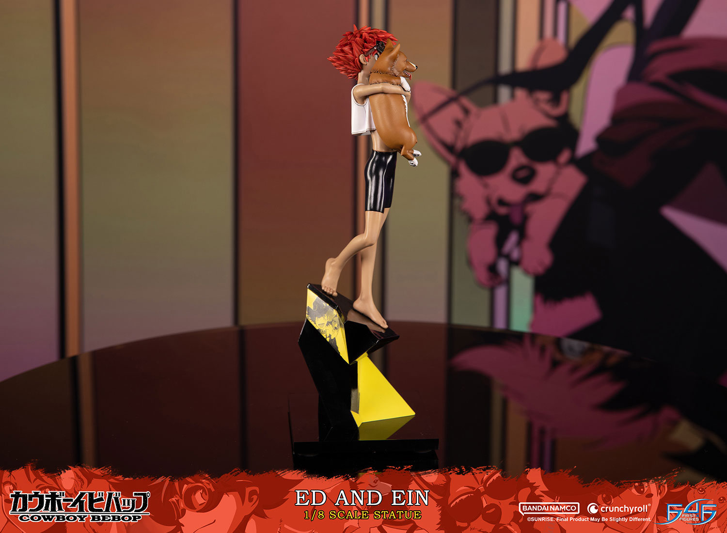PRE-ORDER First4Figures - Cowboy Bebop - Ed and Ein 1/6