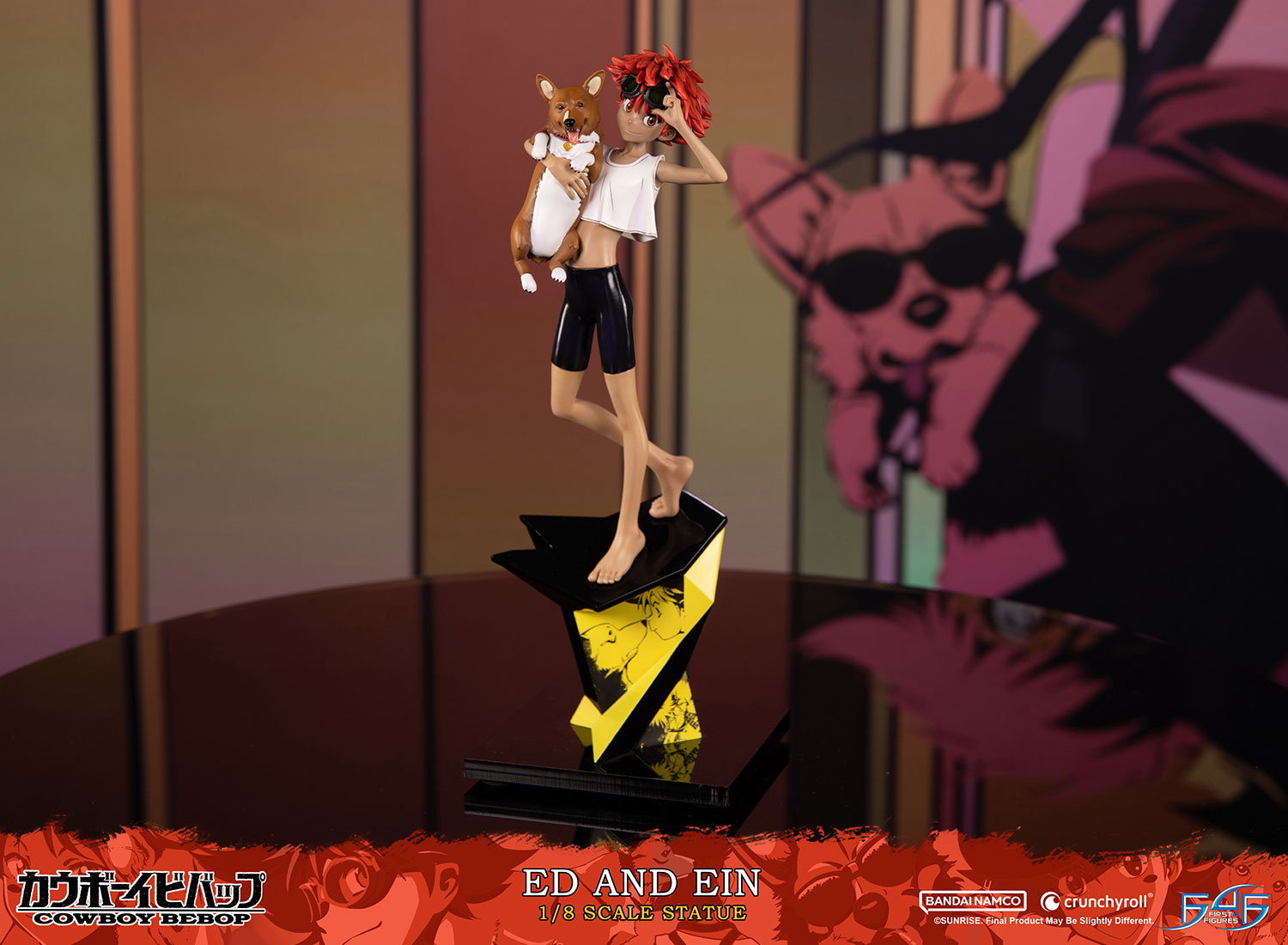 PRE-ORDER First4Figures - Cowboy Bebop - Ed and Ein 1/6