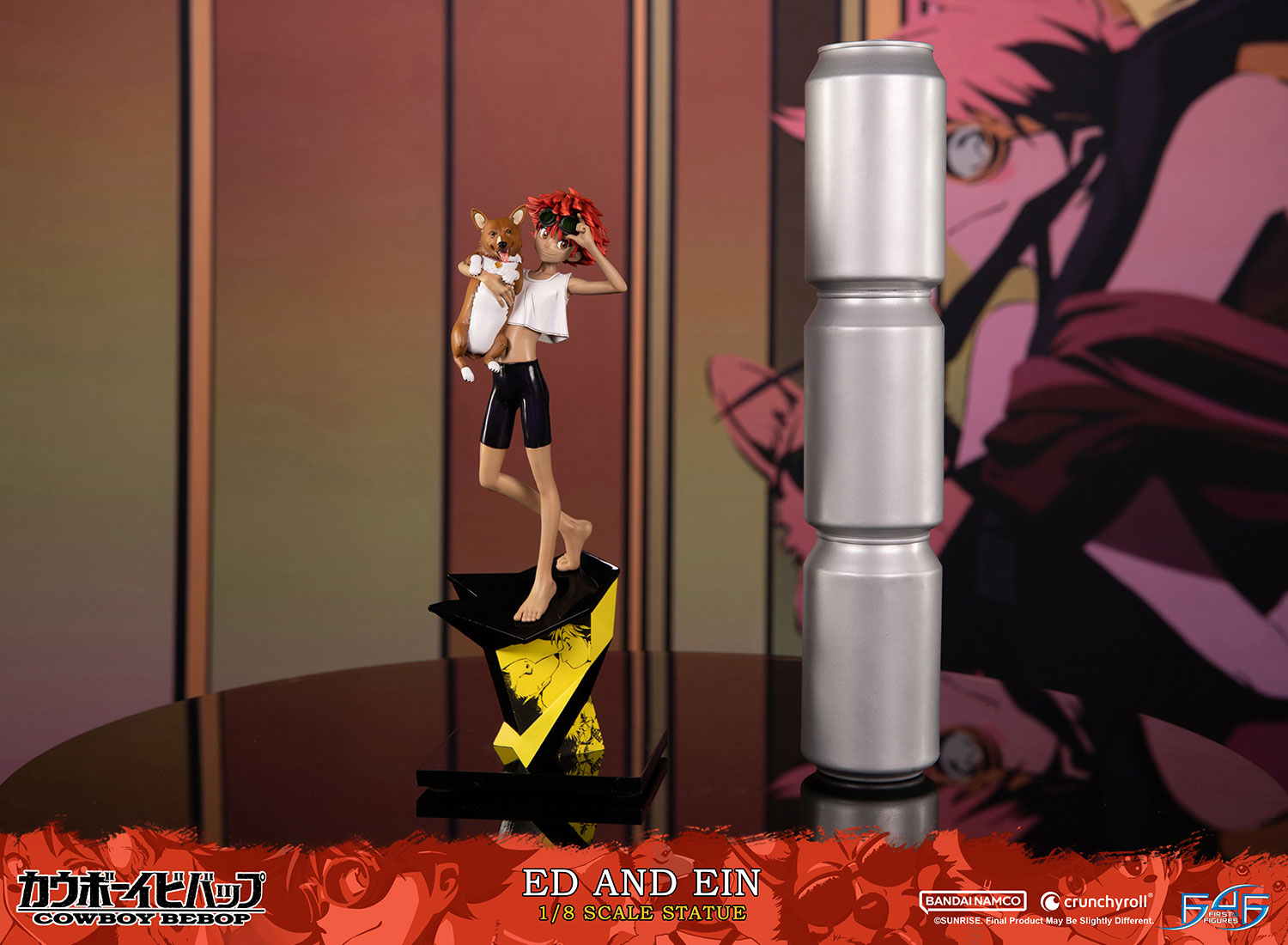 PRE-ORDER First4Figures - Cowboy Bebop - Ed and Ein 1/6