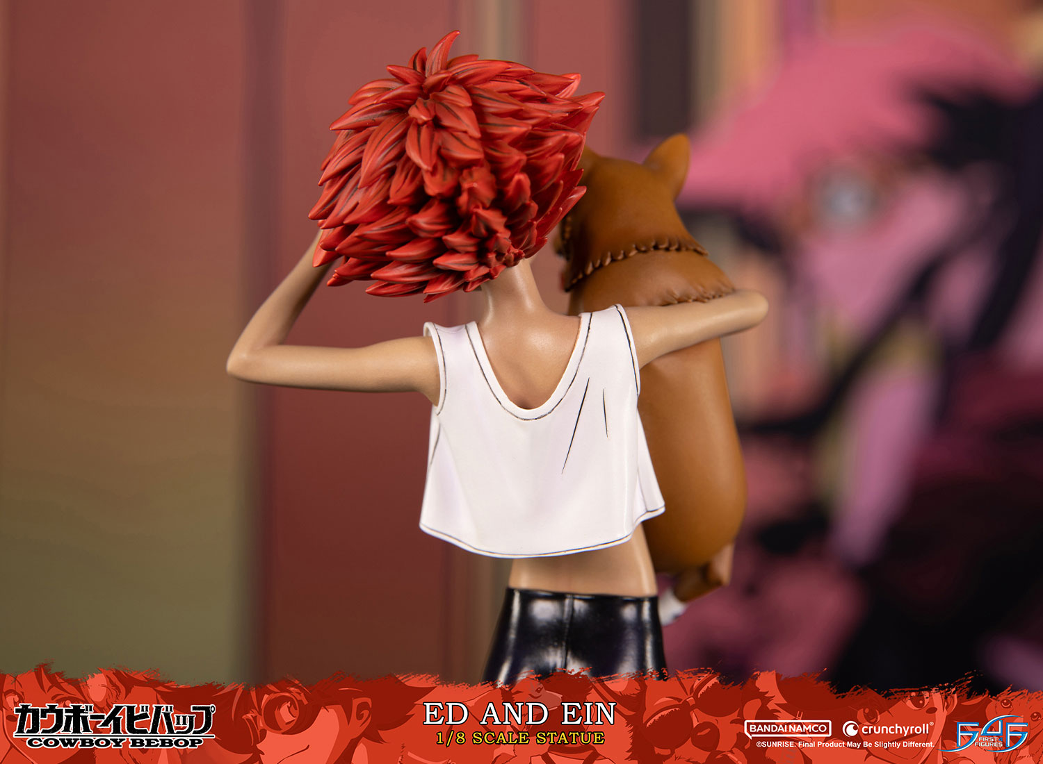 PRE-ORDER First4Figures - Cowboy Bebop - Ed and Ein 1/6