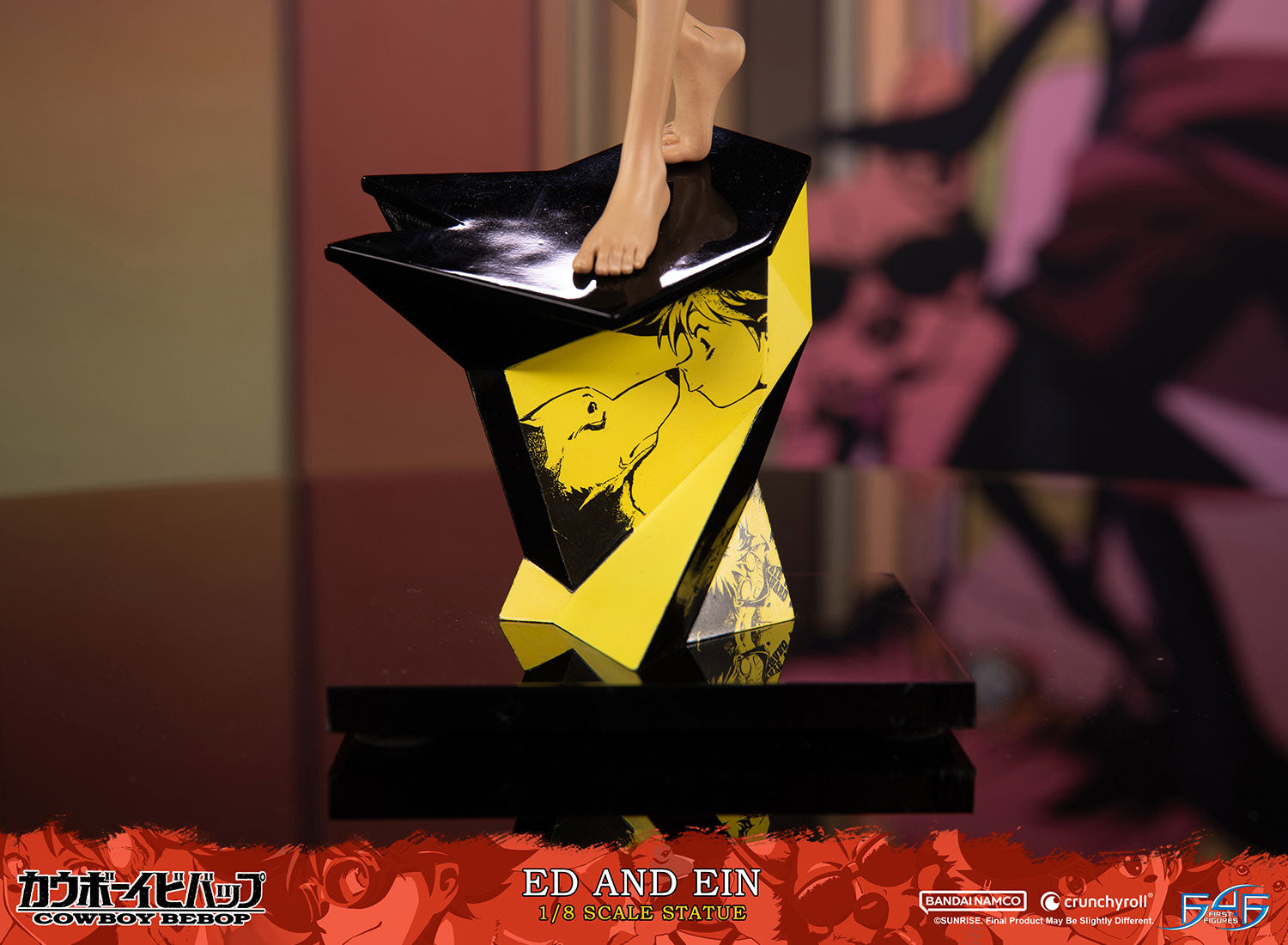 PRE-ORDER First4Figures - Cowboy Bebop - Ed and Ein 1/6