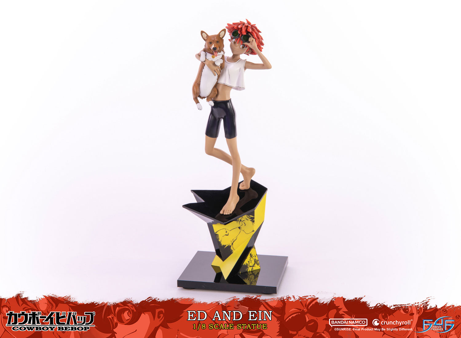 PRE-ORDER First4Figures - Cowboy Bebop - Ed and Ein 1/6