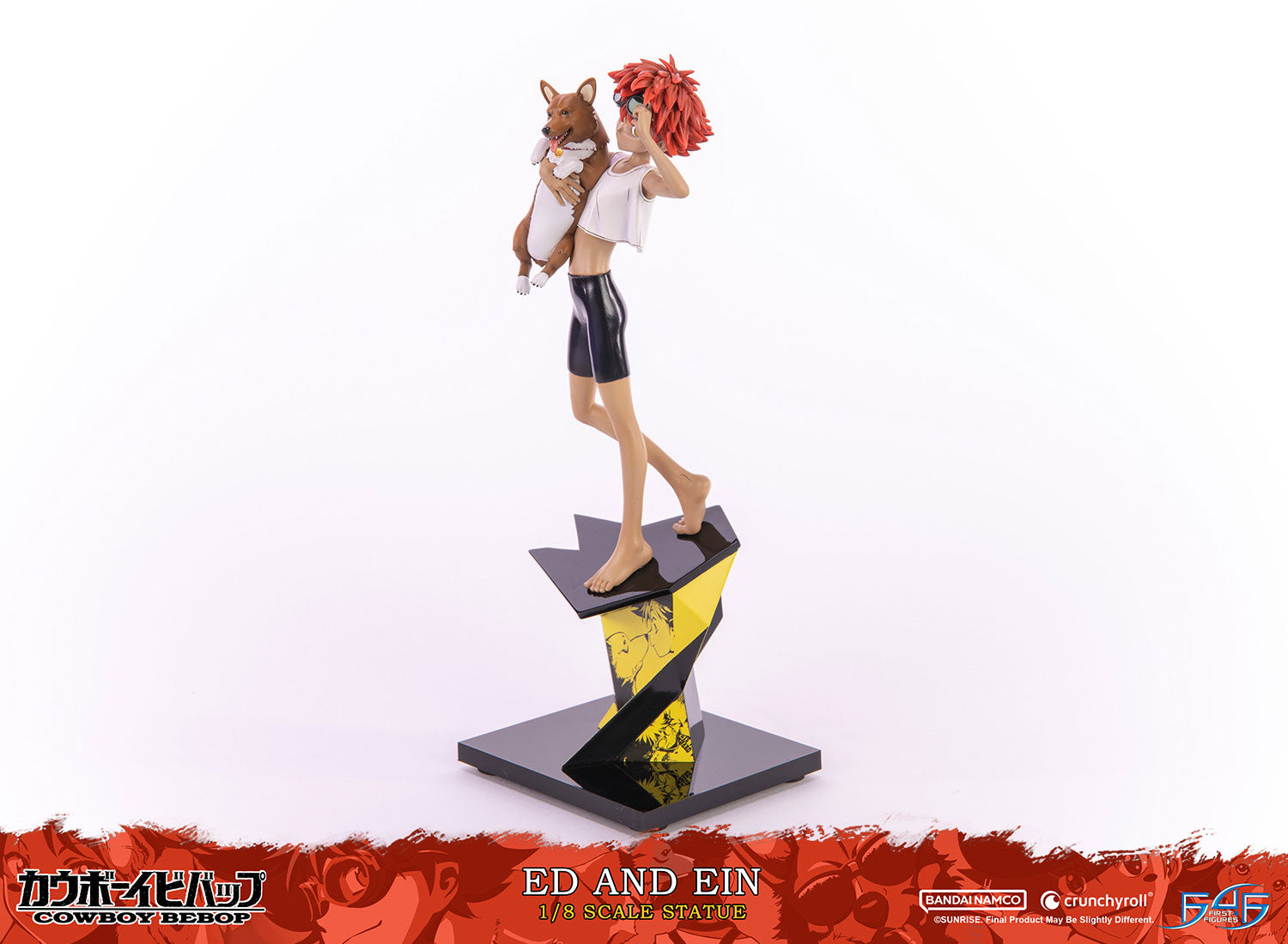 PRE-ORDER First4Figures - Cowboy Bebop - Ed and Ein 1/6