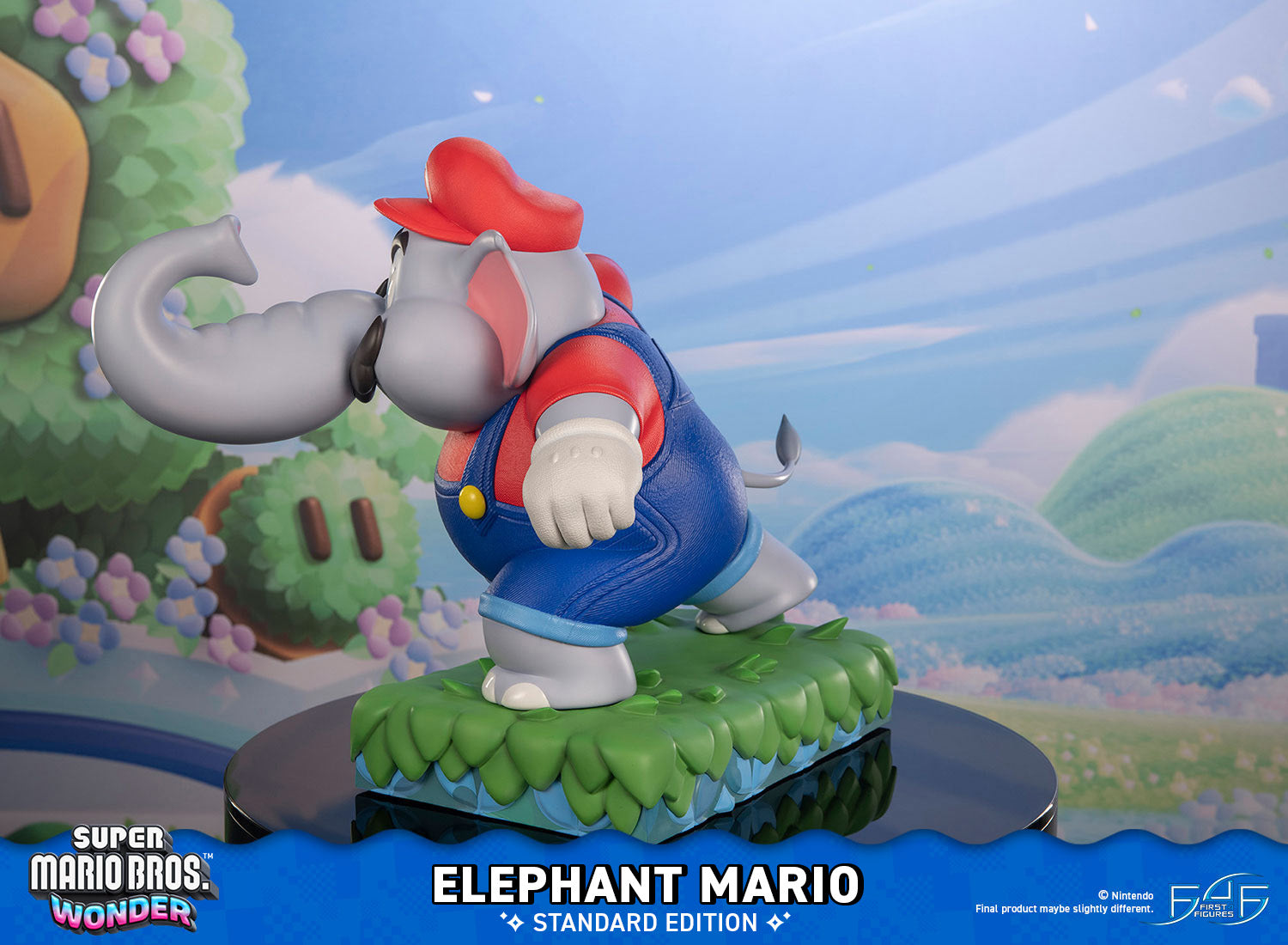 PRE-ORDER First 4 Figures - Super Mario Bros. Wonder - Elephant Mario: Standard Edition