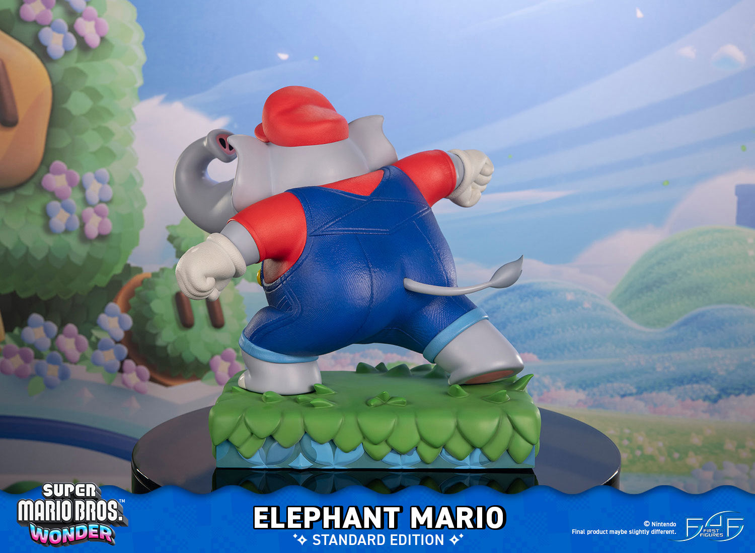 PRE-ORDER First 4 Figures - Super Mario Bros. Wonder - Elephant Mario: Standard Edition