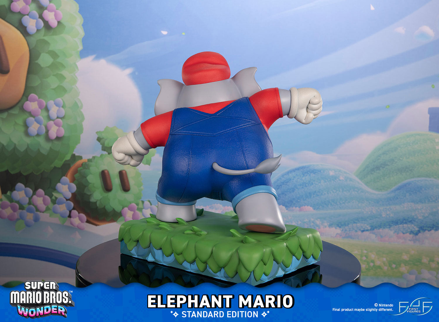 PRE-ORDER First 4 Figures - Super Mario Bros. Wonder - Elephant Mario: Standard Edition