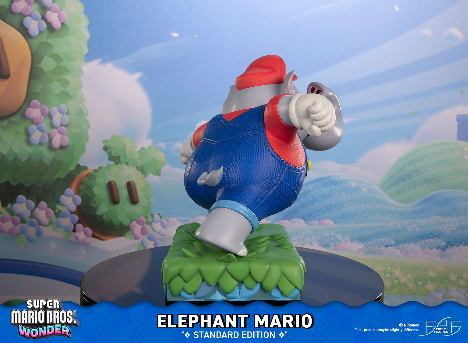 PRE-ORDER First 4 Figures - Super Mario Bros. Wonder - Elephant Mario: Standard Edition