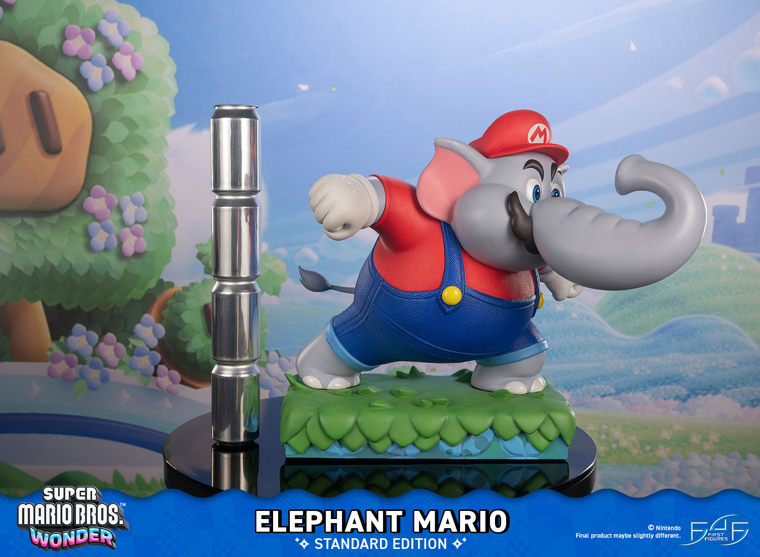 PRE-ORDER First 4 Figures - Super Mario Bros. Wonder - Elephant Mario: Standard Edition