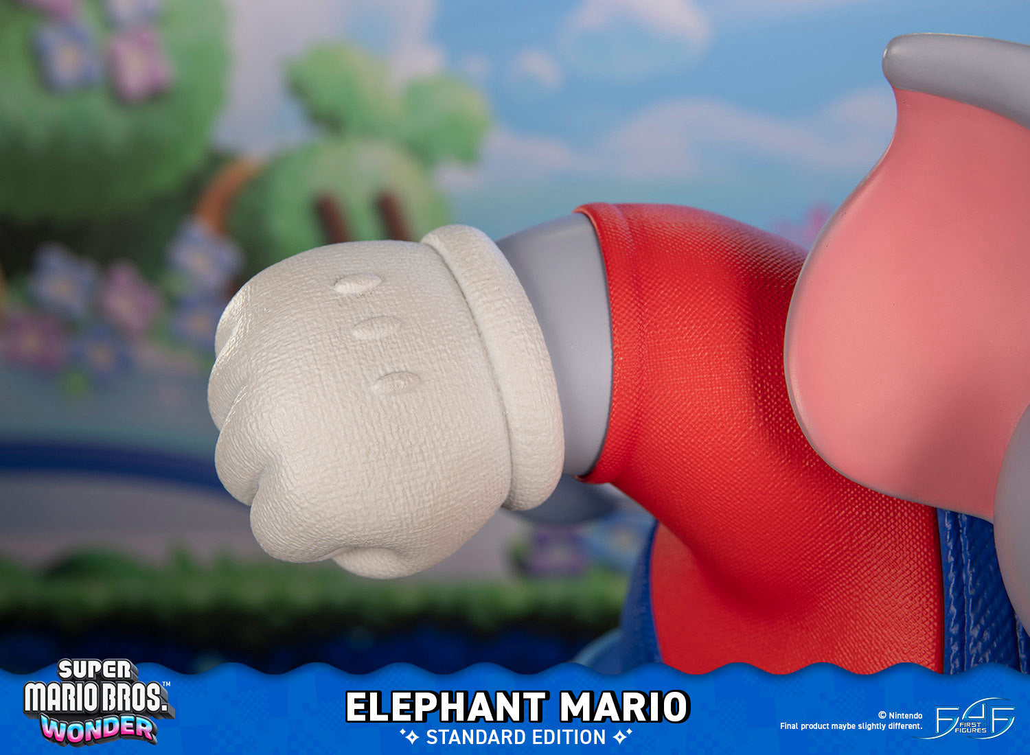 PRE-ORDER First 4 Figures - Super Mario Bros. Wonder - Elephant Mario: Standard Edition