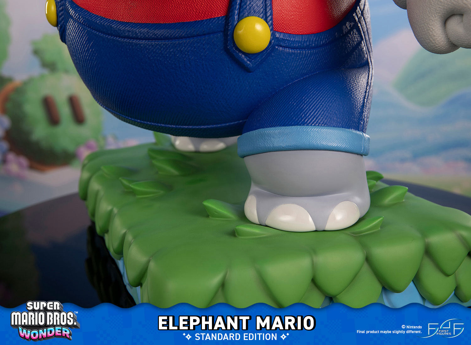 PRE-ORDER First 4 Figures - Super Mario Bros. Wonder - Elephant Mario: Standard Edition