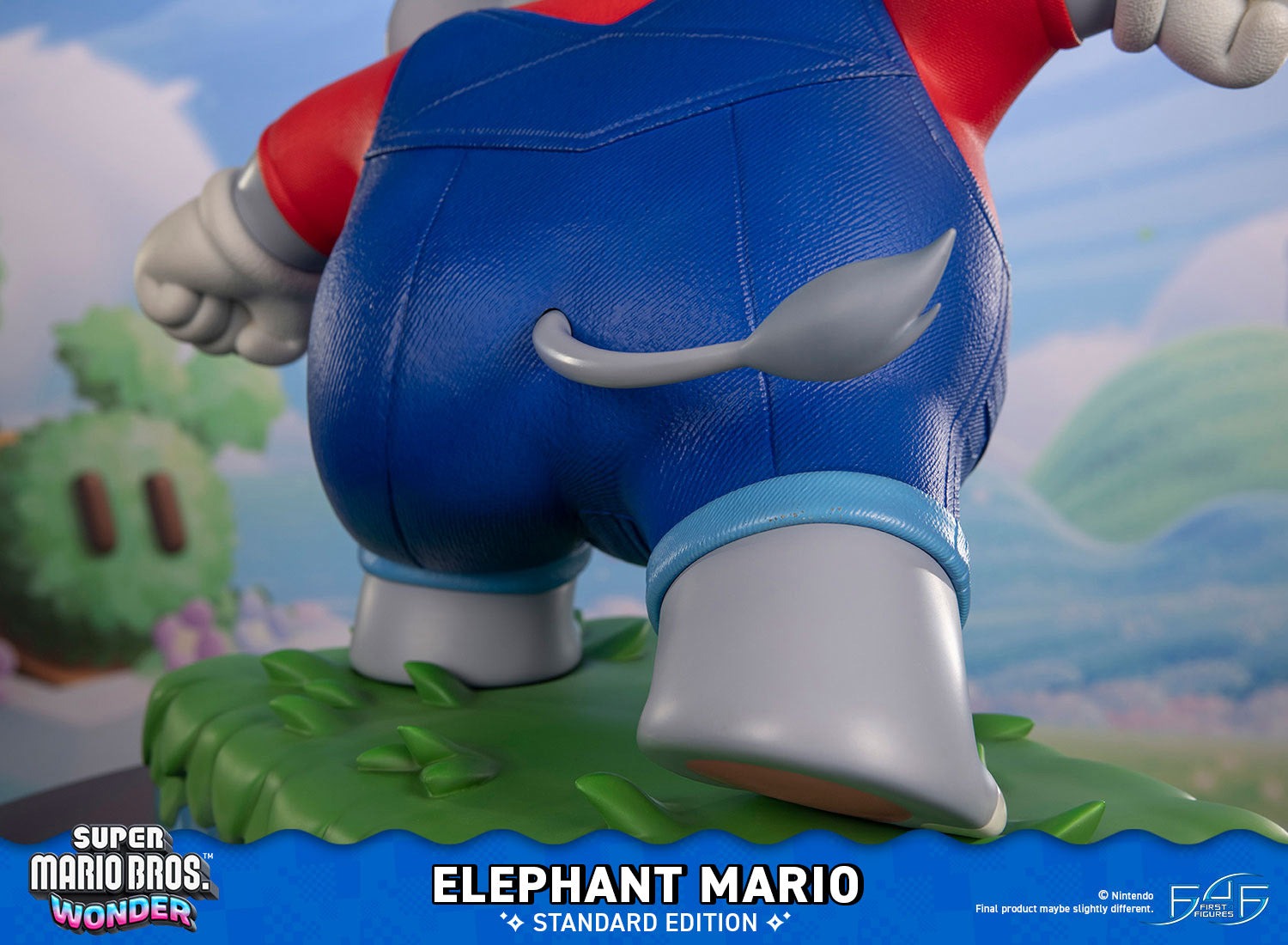 PRE-ORDER First 4 Figures - Super Mario Bros. Wonder - Elephant Mario: Standard Edition