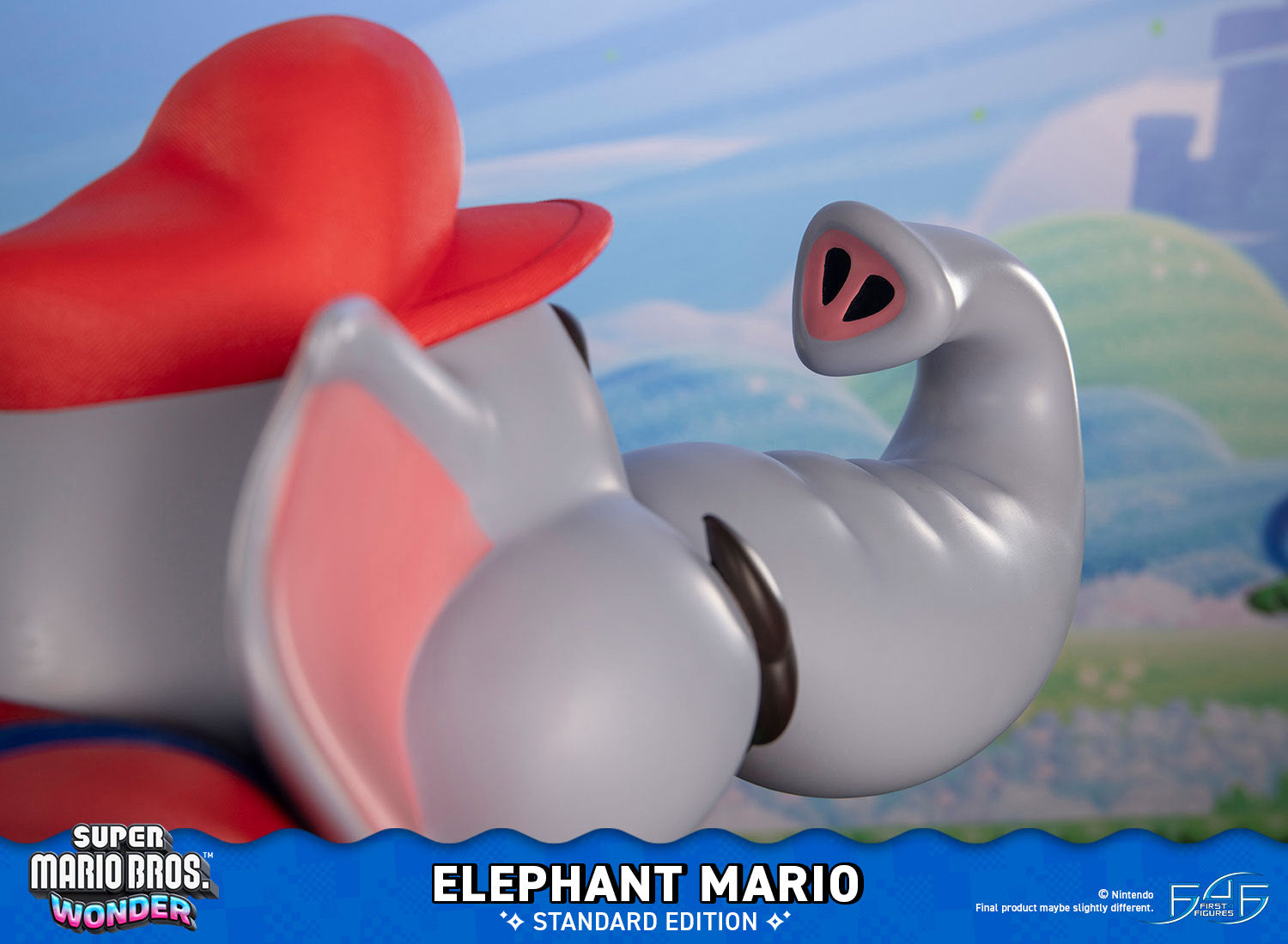PRE-ORDER First 4 Figures - Super Mario Bros. Wonder - Elephant Mario: Standard Edition
