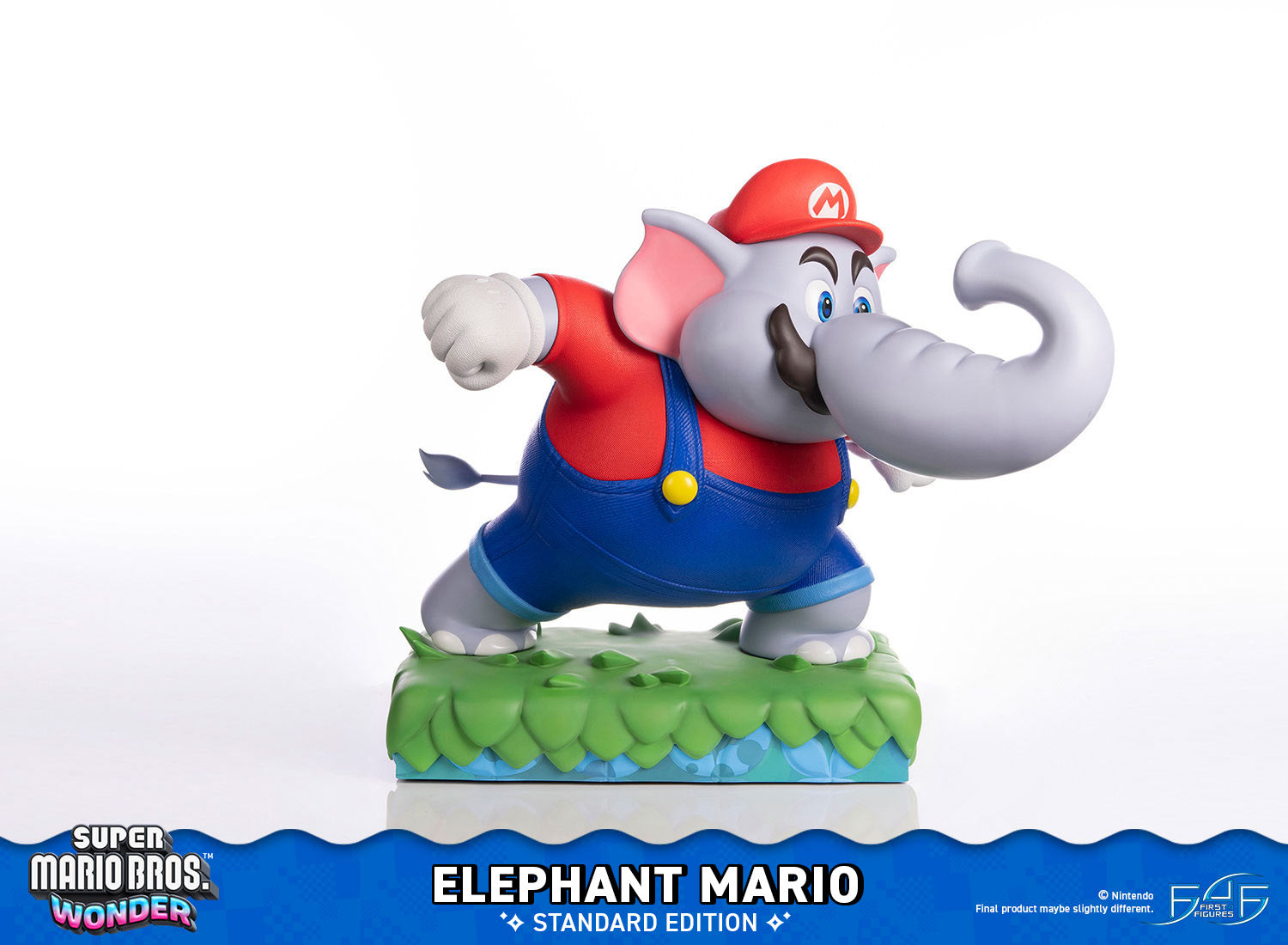 PRE-ORDER First 4 Figures - Super Mario Bros. Wonder - Elephant Mario: Standard Edition