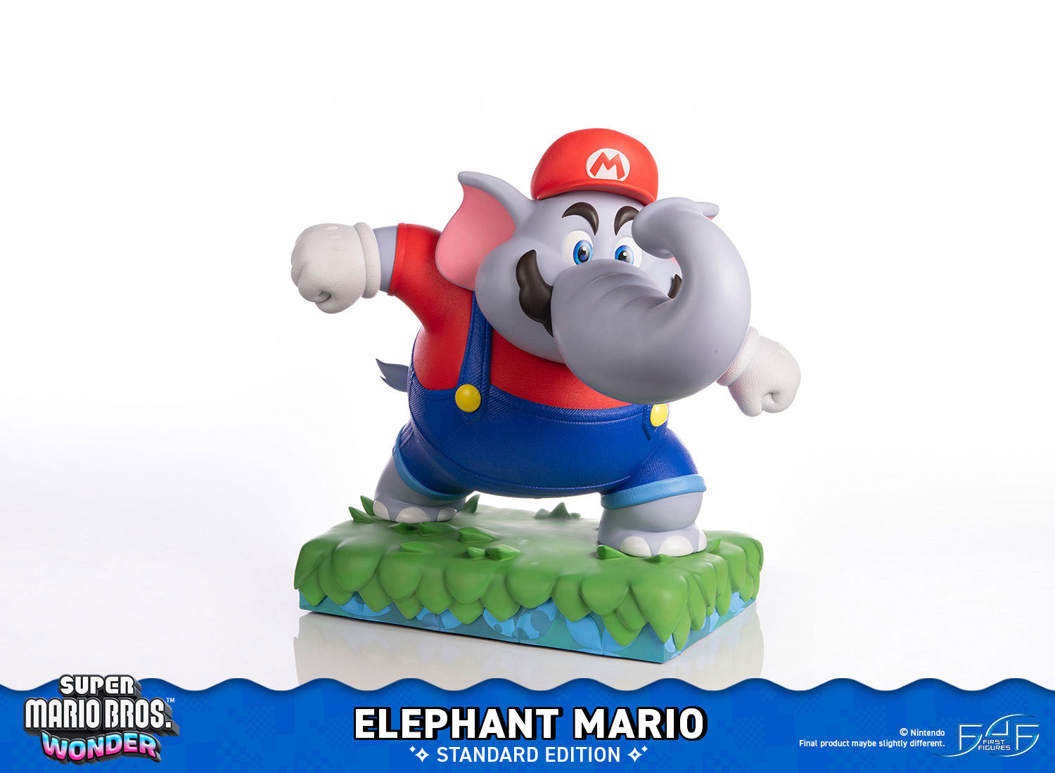 PRE-ORDER First 4 Figures - Super Mario Bros. Wonder - Elephant Mario: Standard Edition